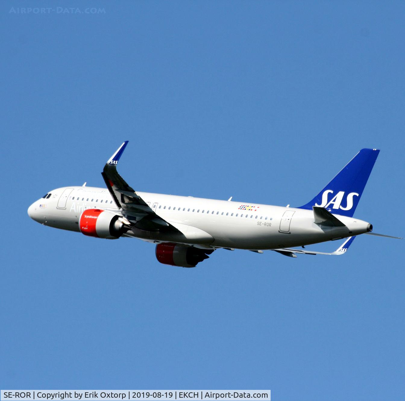 SE-ROR, 2019 Airbus A320-251N C/N 8949, SE-ROR taking off rw 22R