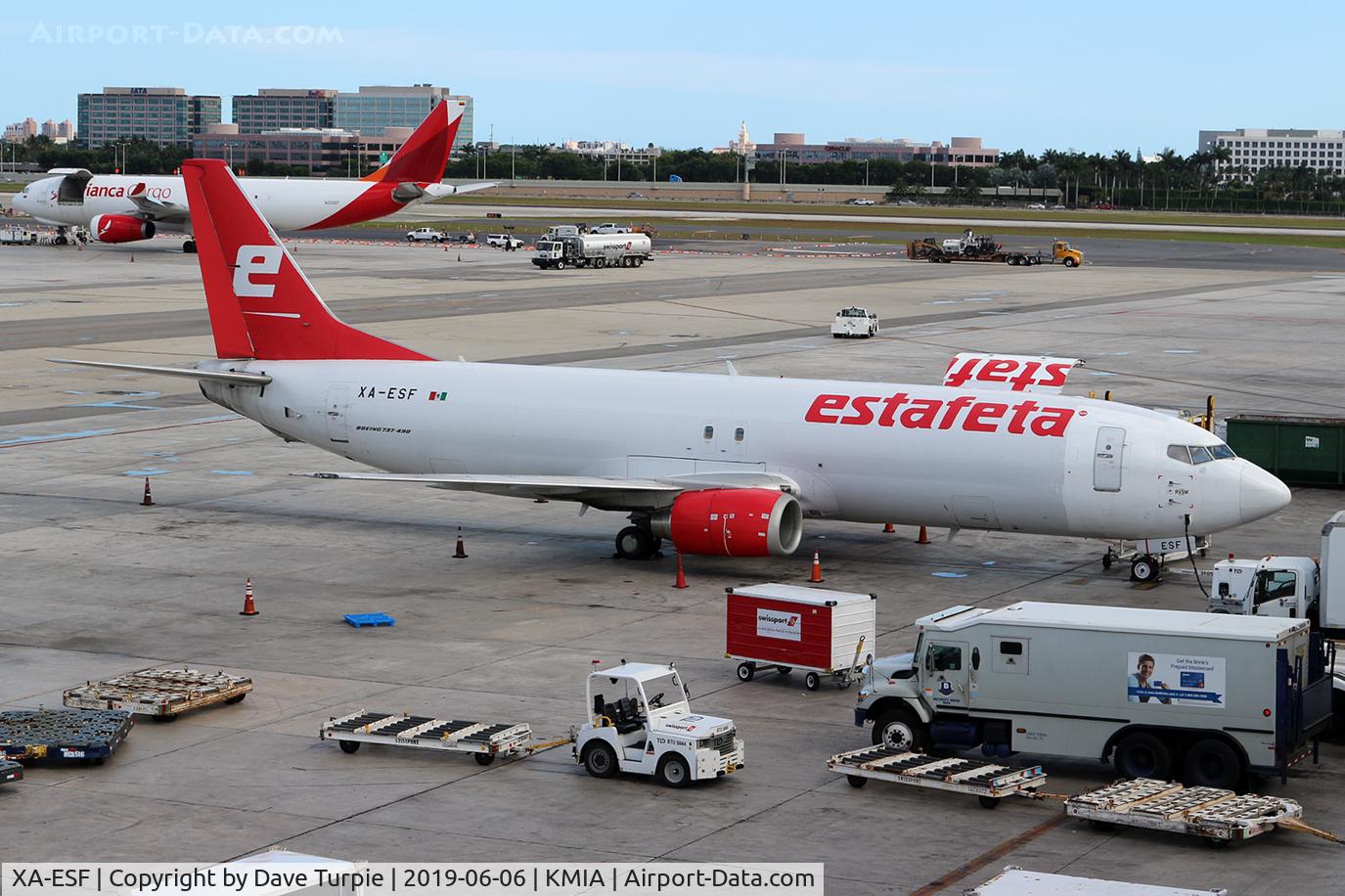XA-ESF, 1998 Boeing 737-490F C/N 28894, Formerly with Alaska Airlines as N706AS.