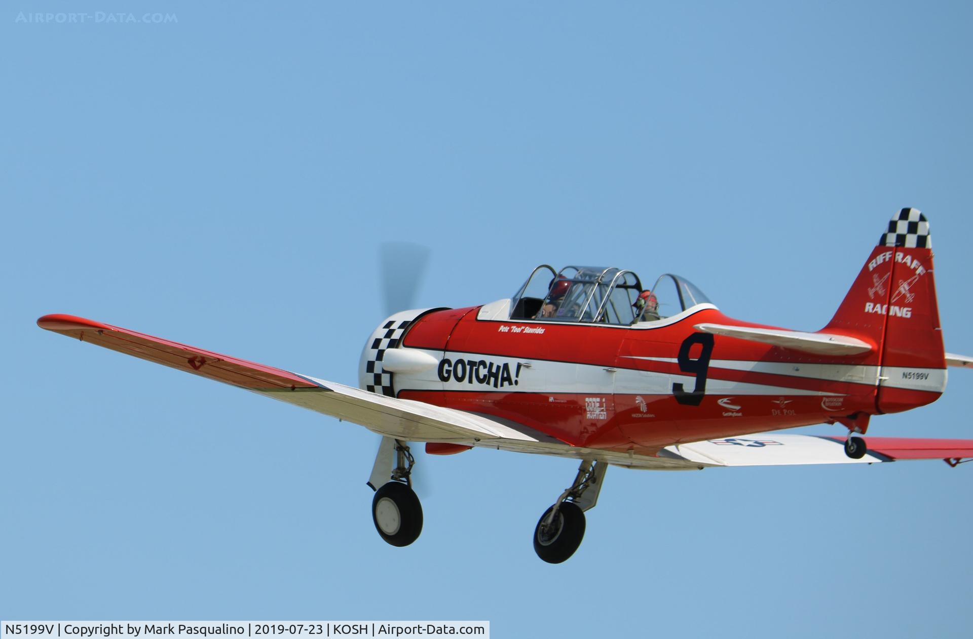 N5199V, 1960 North American SNJ-5 Texan C/N 43875, North American SNJ-5