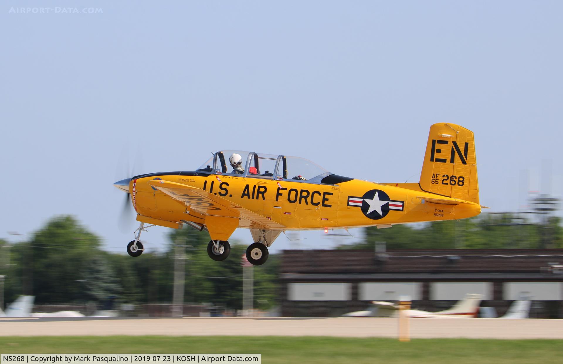 N5268, 1955 Beech (CCF) T-34A Mentor (A45) C/N G-825, Beech T-34A