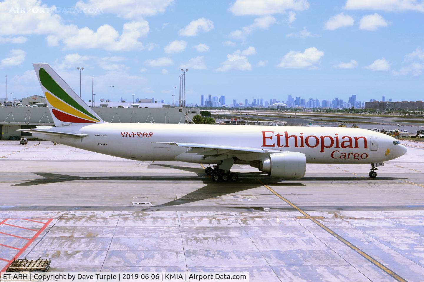 ET-ARH, 2014 Boeing 777-F60 C/N 42030, No comment.