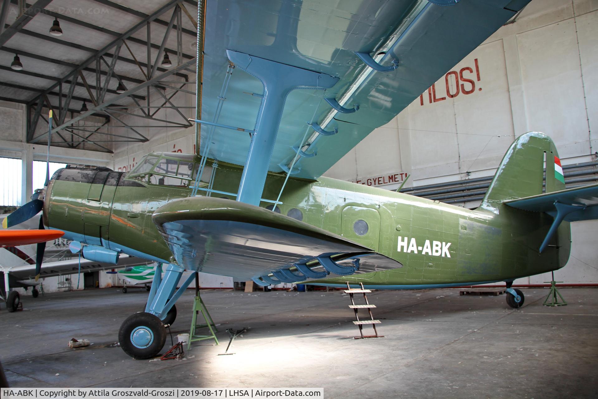 HA-ABK, PZL-Mielec An-2T C/N 1G235-37, LHSA - Szentkirályszabadja Airport, Hungary