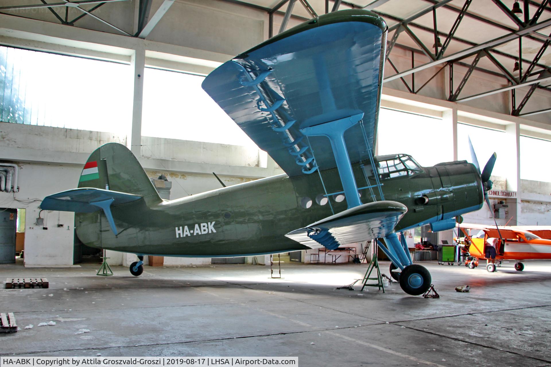 HA-ABK, PZL-Mielec An-2T C/N 1G235-37, LHSA - Szentkirályszabadja Airport, Hungary