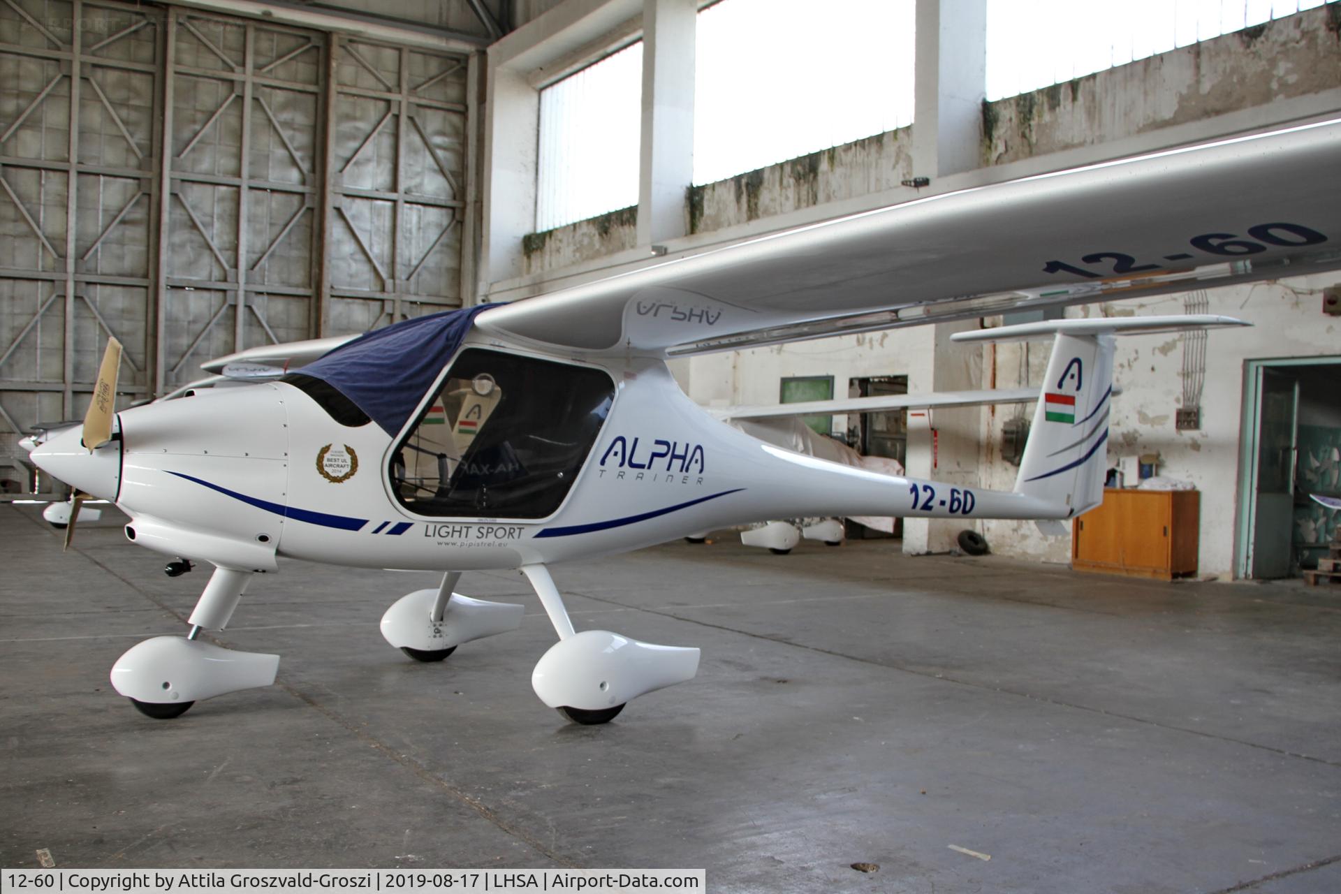 12-60, 2015 Pipistrel Alpha Trainer C/N 782 AT 912, LHSA - Szentkirályszabadja Airport, Hungary