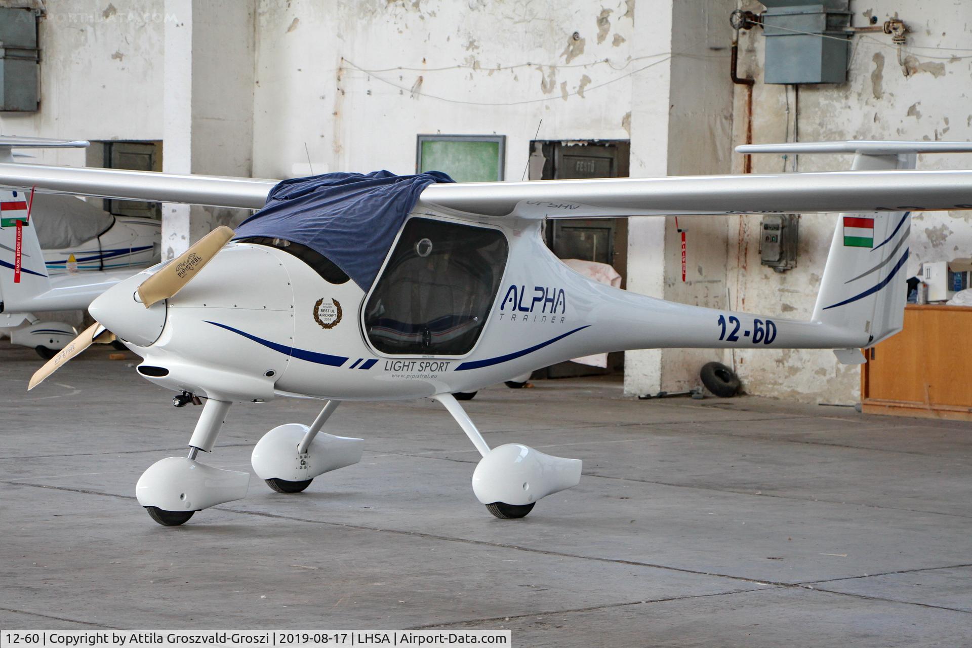 12-60, 2015 Pipistrel Alpha Trainer C/N 782 AT 912, LHSA - Szentkirályszabadja Airport, Hungary