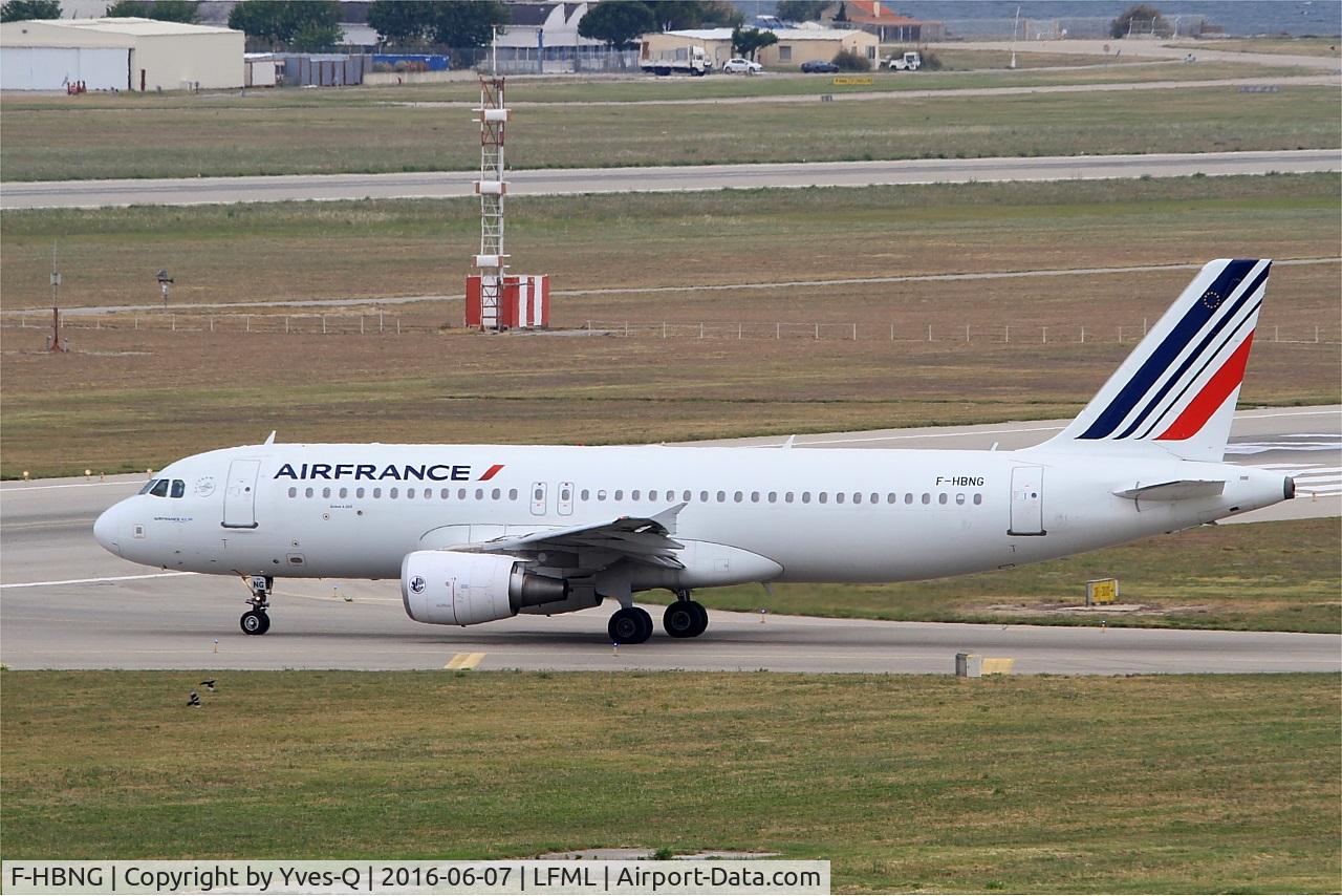 F-HBNG, 2011 Airbus A320-214 C/N 4747, Airbus A320-214, Holding point rwy 31R, Marseille-Provence Airport (LFML-MRS)