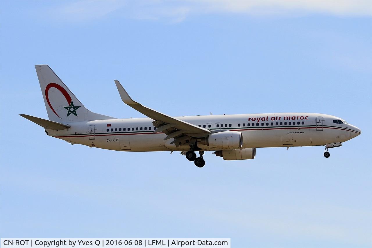 CN-ROT, 2009 Boeing 737-8B6 C/N 33068, Boeing 737-8B6, On final Rwy 31R, Marseille-Provence Airport (LFML-MRS)