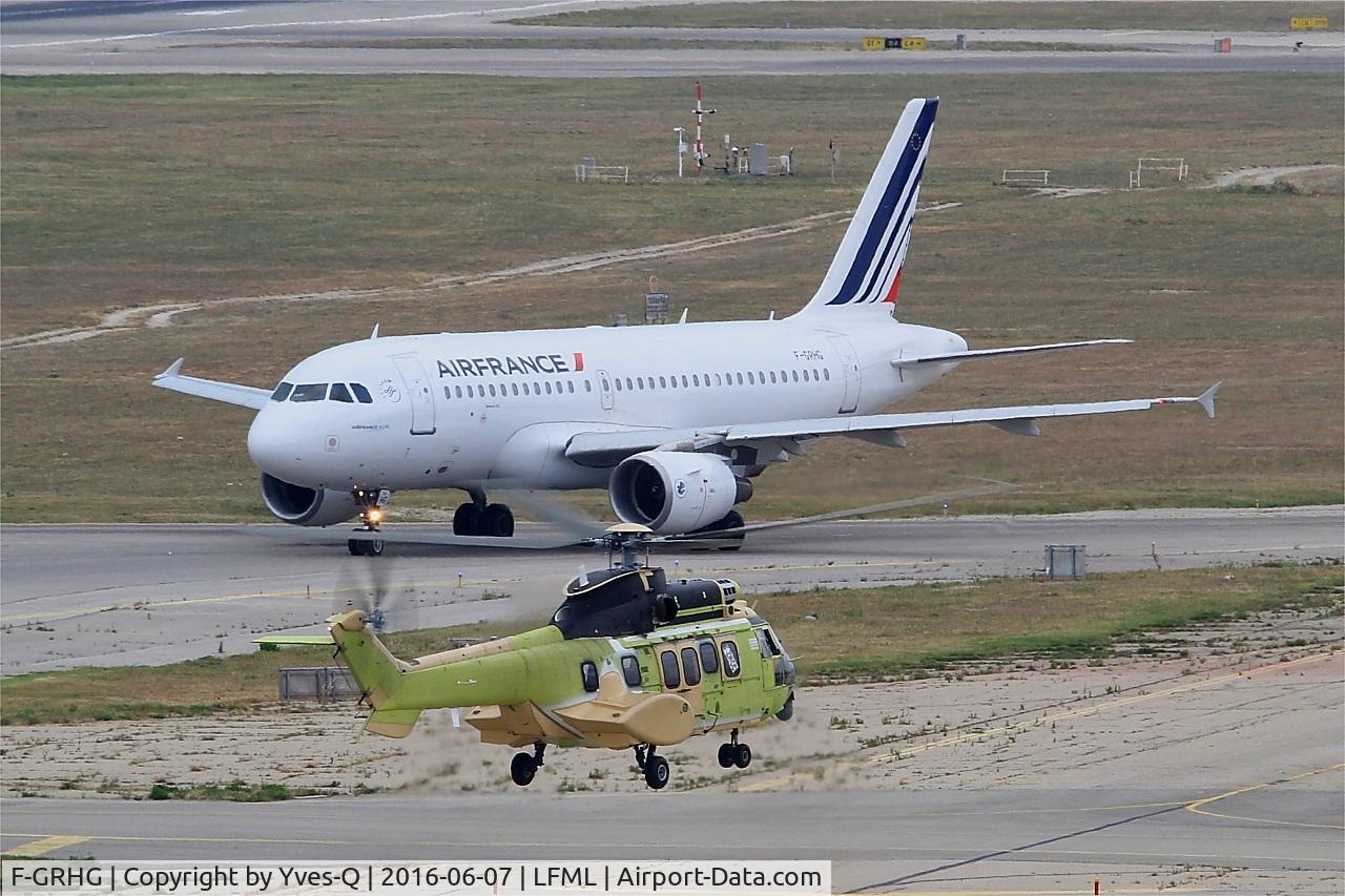 F-GRHG, 1999 Airbus A319-111 C/N 1036, Airbus A319-111, Taxiing to holding point rwy 31R, Marseille-Provence Airport (LFML-MRS)