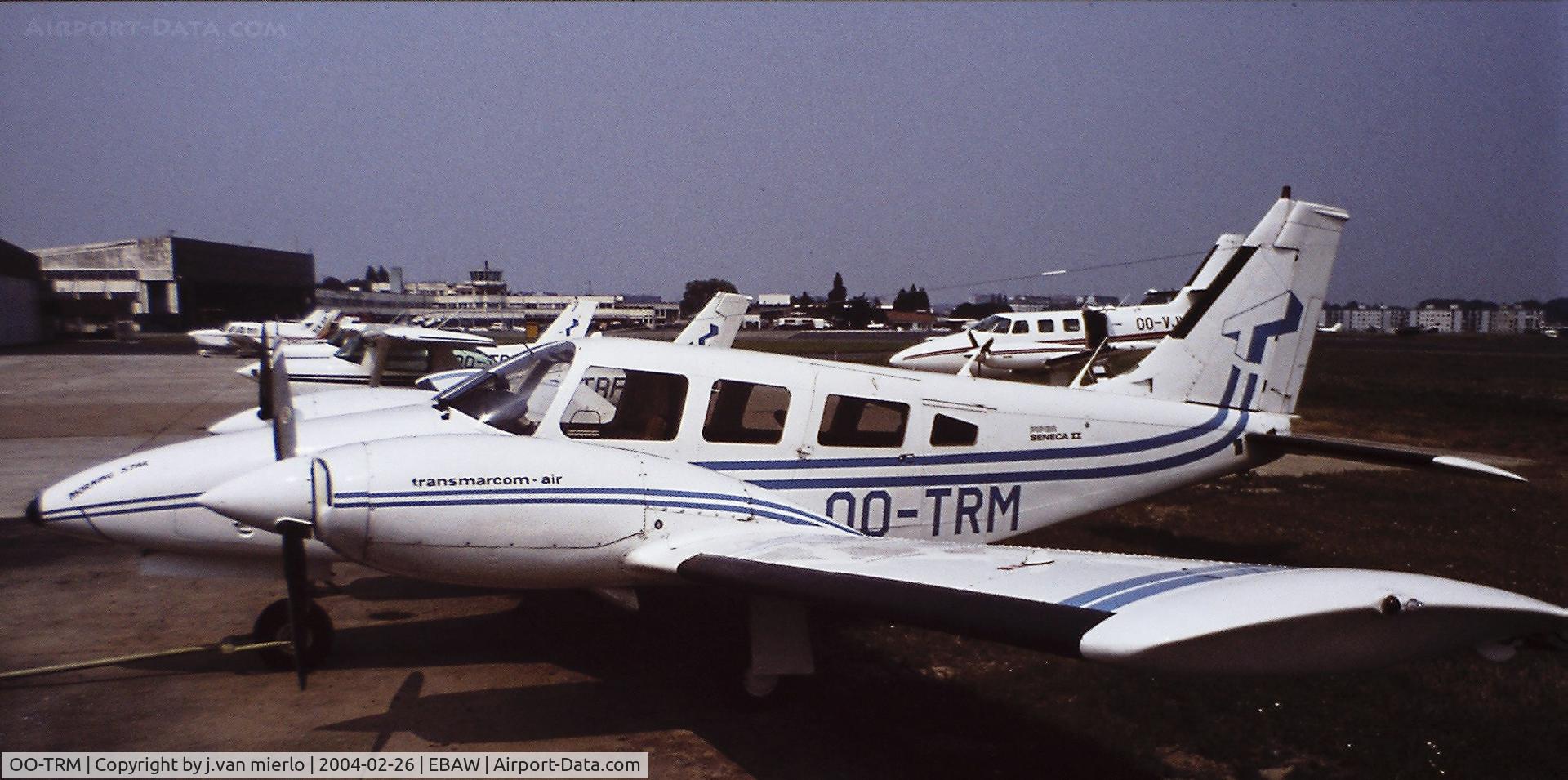 OO-TRM, 1979 Piper PA-34-200T Seneca II C/N 34-7970161, Antwerp, Belgium