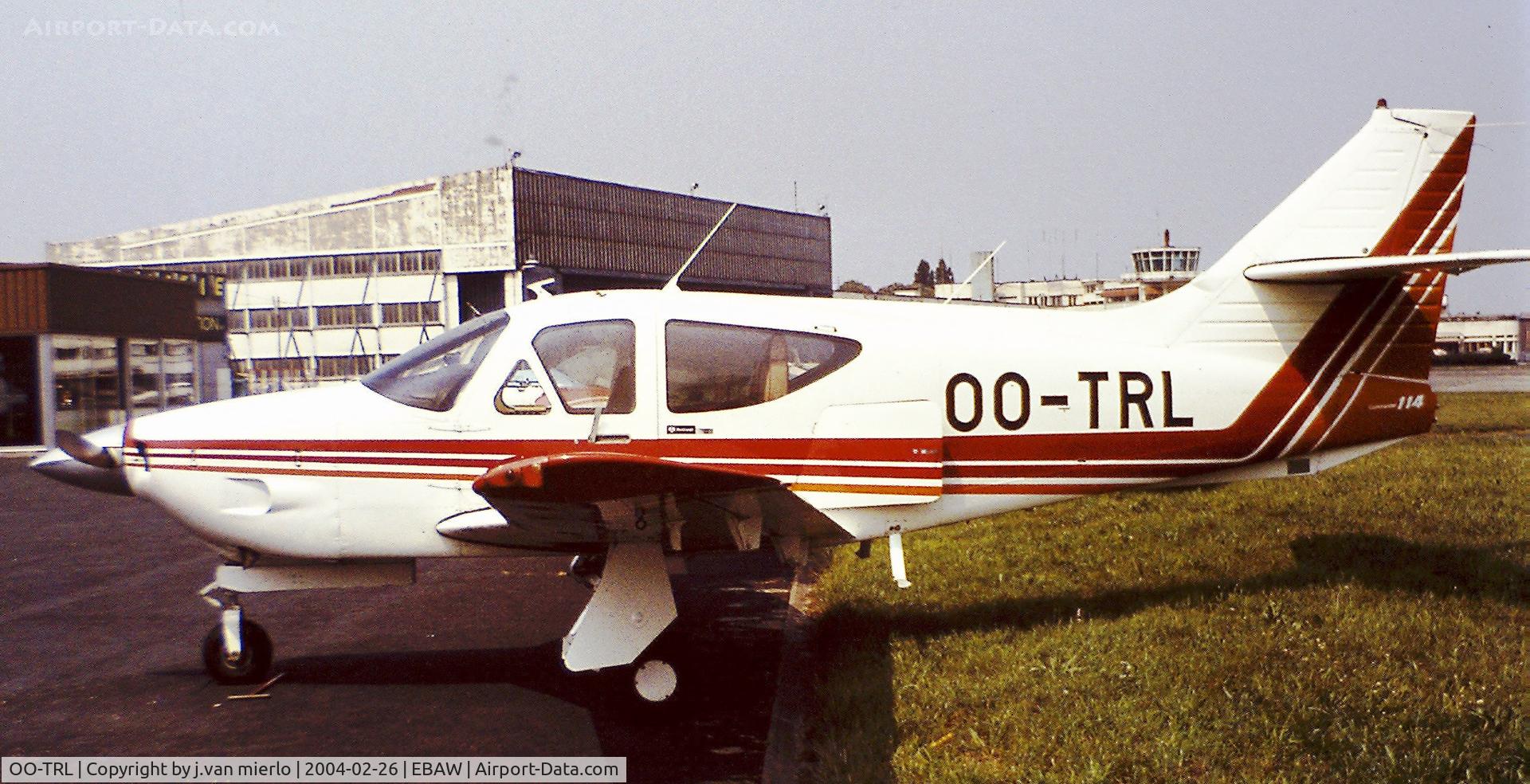 OO-TRL, 1978 Rockwell Commander 114TC C/N 14366, Antwerp, Belgium