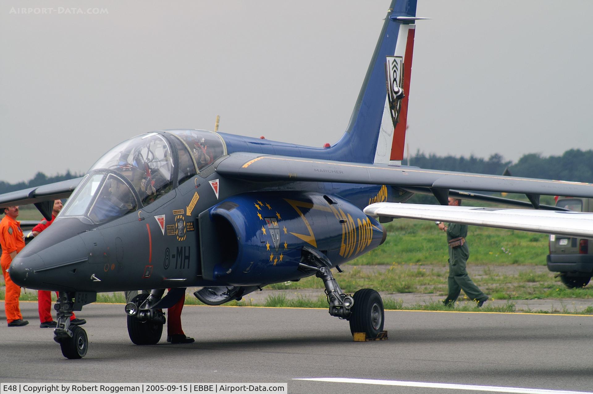 E48, Dassault-Dornier Alpha Jet E C/N E48, TRAINERSMEET.8-MH.20 ANS.