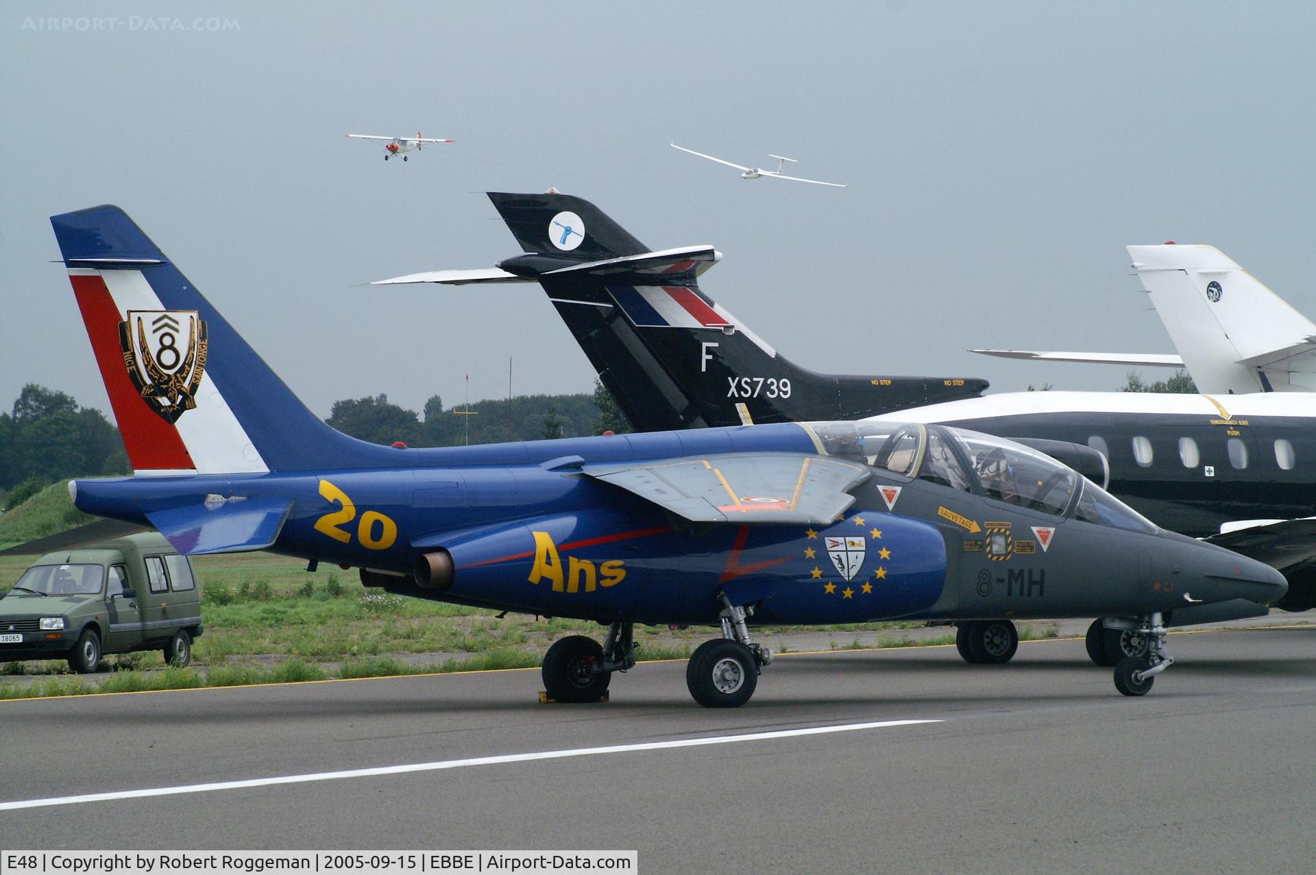 E48, Dassault-Dornier Alpha Jet E C/N E48, TRAINERSMEET.8-MH.20 ANS.
