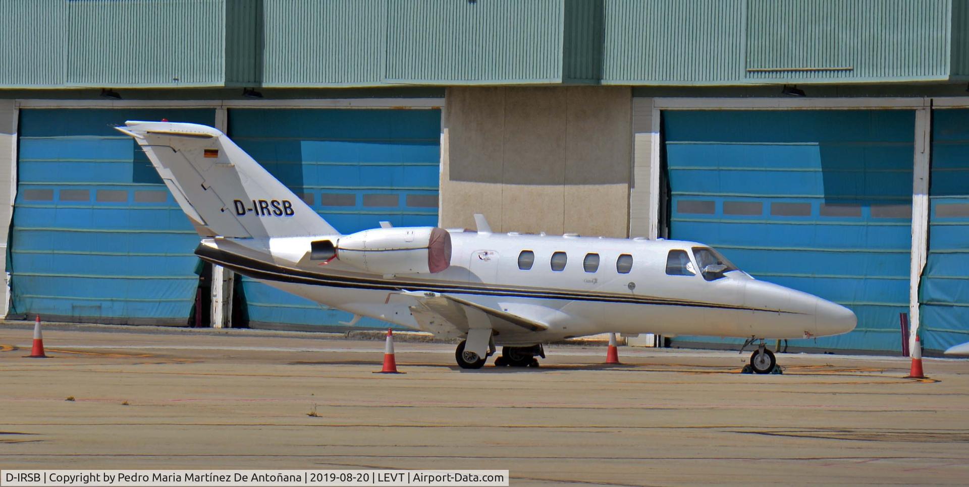 D-IRSB, 2001 Cessna 525 CitationJet CJ1 C/N 525-0476, Aeropuerto de Foronda - Vitoria-Gasteiz - Euskadi - España