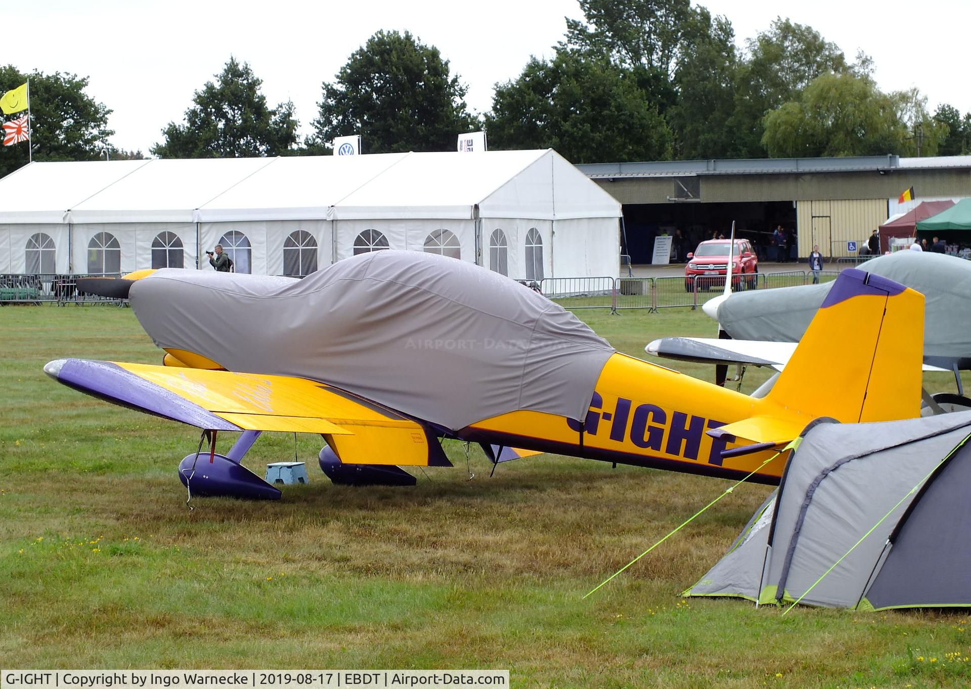 G-IGHT, 2010 Vans RV-8 C/N PFA 303-14520, Vans RV-8 at the 2019 Fly-in at Diest/Schaffen airfield