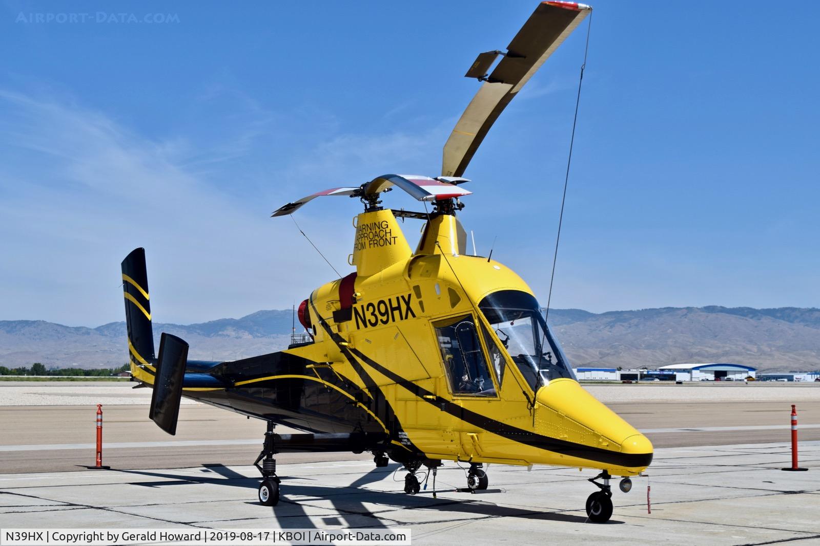 N39HX, 2017 Kaman K-1200 K-MAX C/N A94-0042, Parked on the south GA ramp.