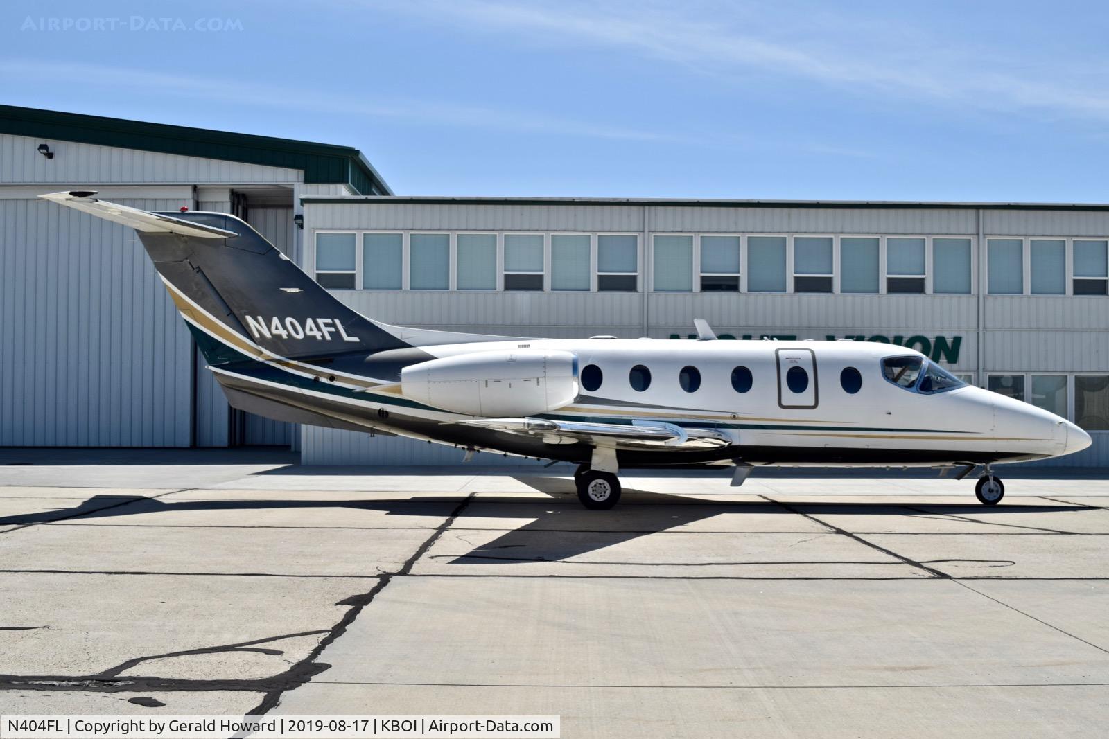 N404FL, 1996 Beech 400A Beechjet C/N RK-108, Parked on the south GA ramp.