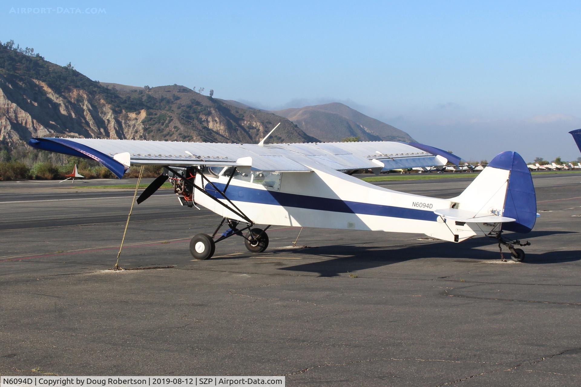 N6094D, 1958 Piper PA-18A-150 Super Cub C/N 18-5461, 1958 Piper PA-18A 150 SUPER CUB, Lycomig O-320 150 Hp, wing Micro Vortex generators