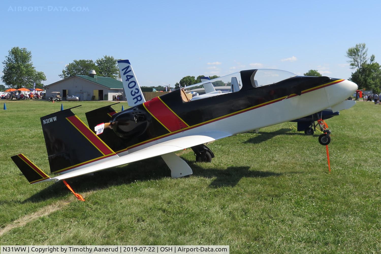 N31WW, 1981 Rutan VariViggen C/N 133, 1981 Rutan VariViggen, c/n: 133