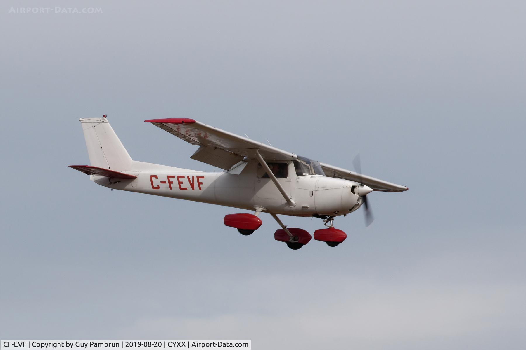 CF-EVF, 1974 Cessna 150L C/N 15075523, Landing