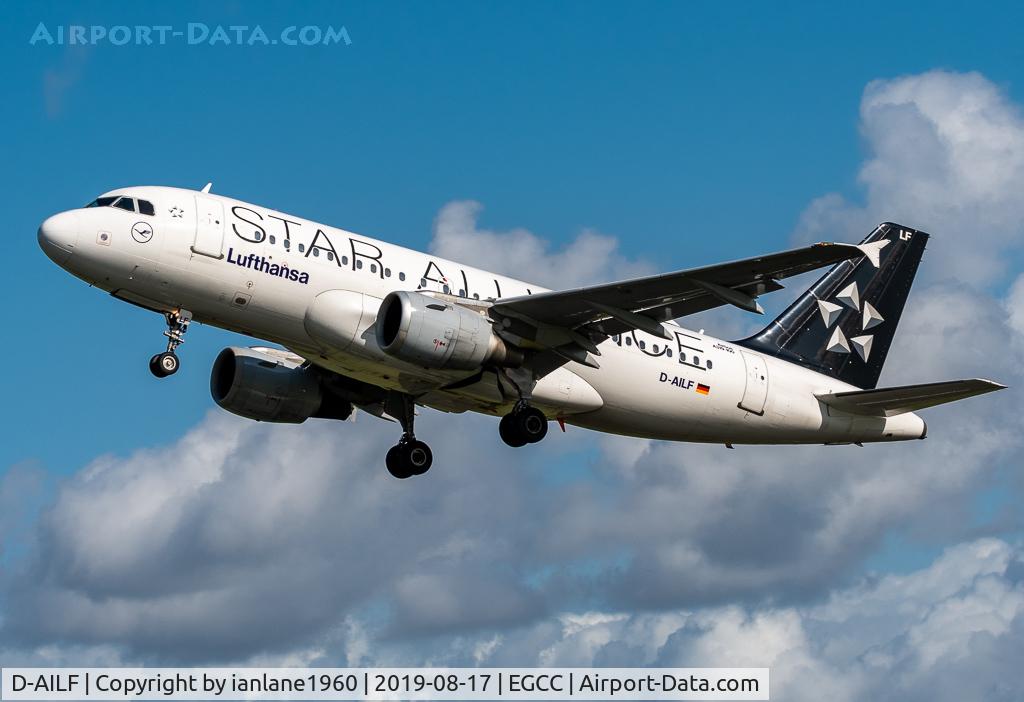D-AILF, 1996 Airbus A319-114 C/N 636, Lufthansa A319 in Star Alliance livery