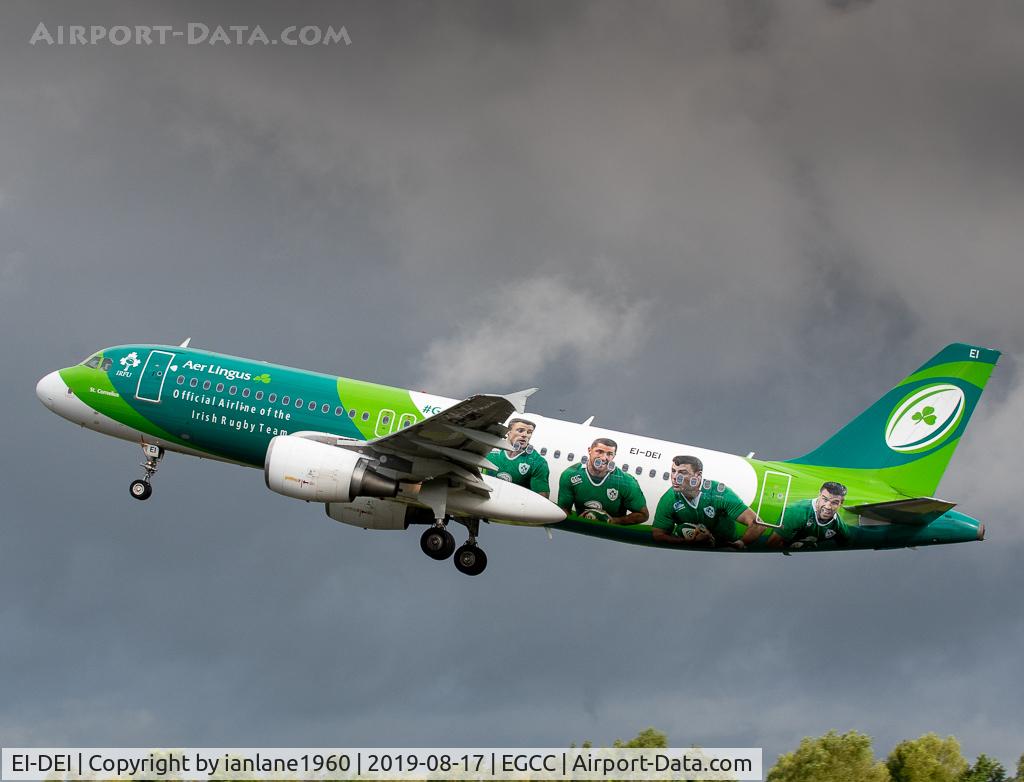 EI-DEI, 2005 Airbus A320-214 C/N 2374, Irish Rugby Livery