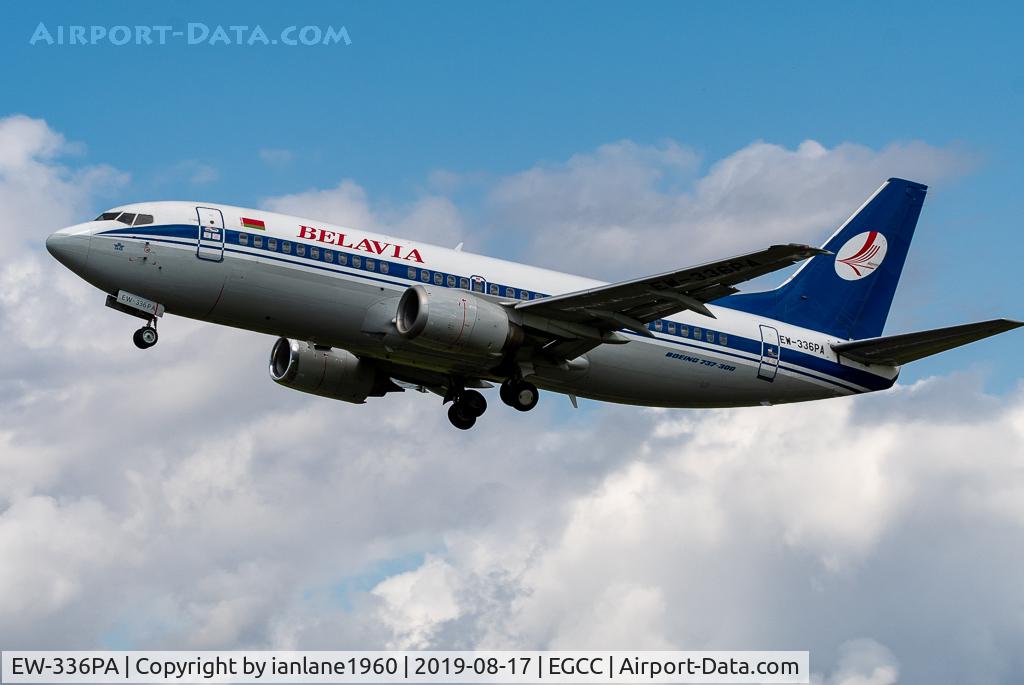 EW-336PA, 1995 Boeing 737-3Q8 C/N 26312, Belavia 737 at Manchester