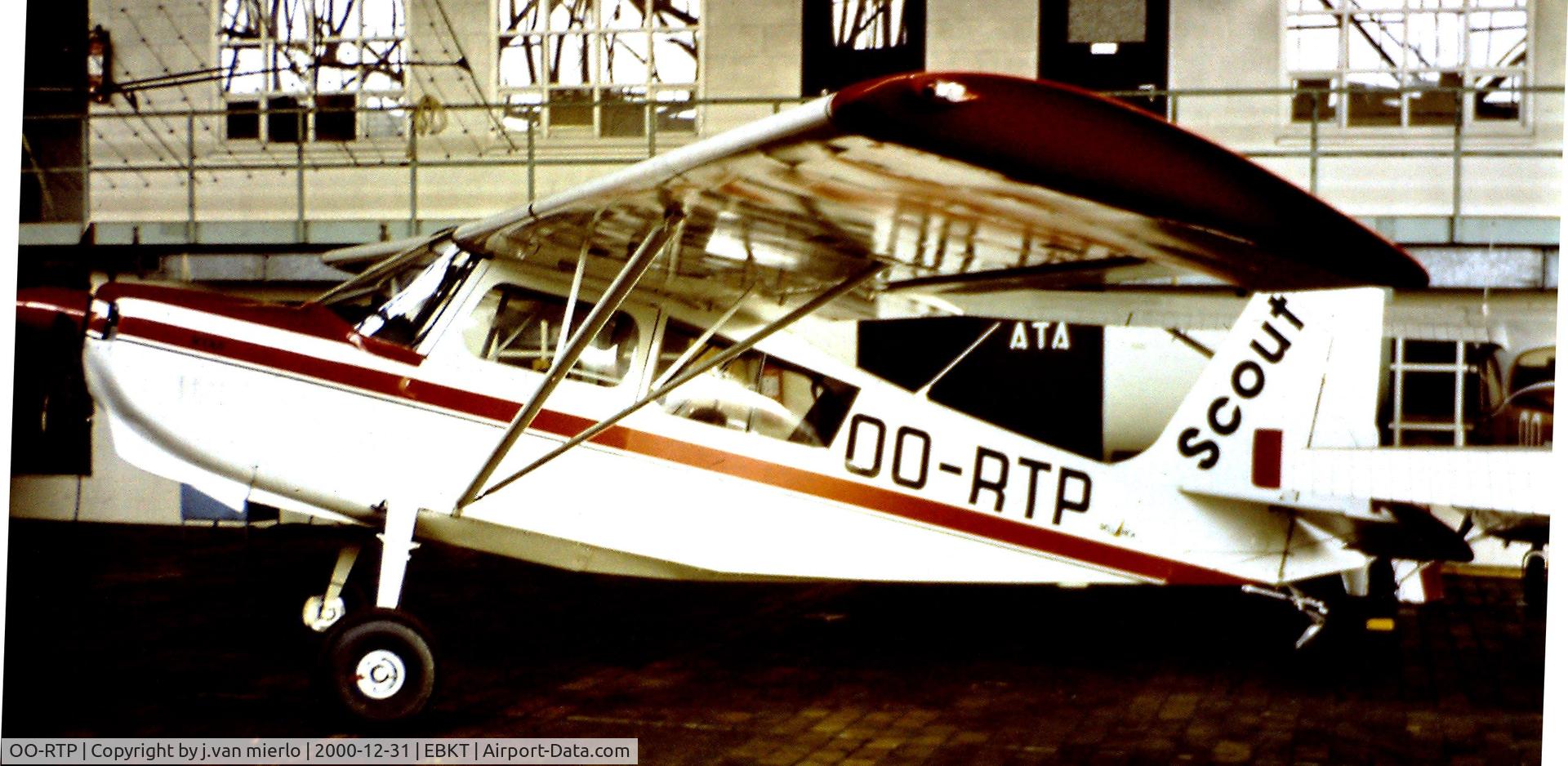 OO-RTP, 1980 Bellanca 8GCBC Scout C/N 342-80, RTC Kortrijk