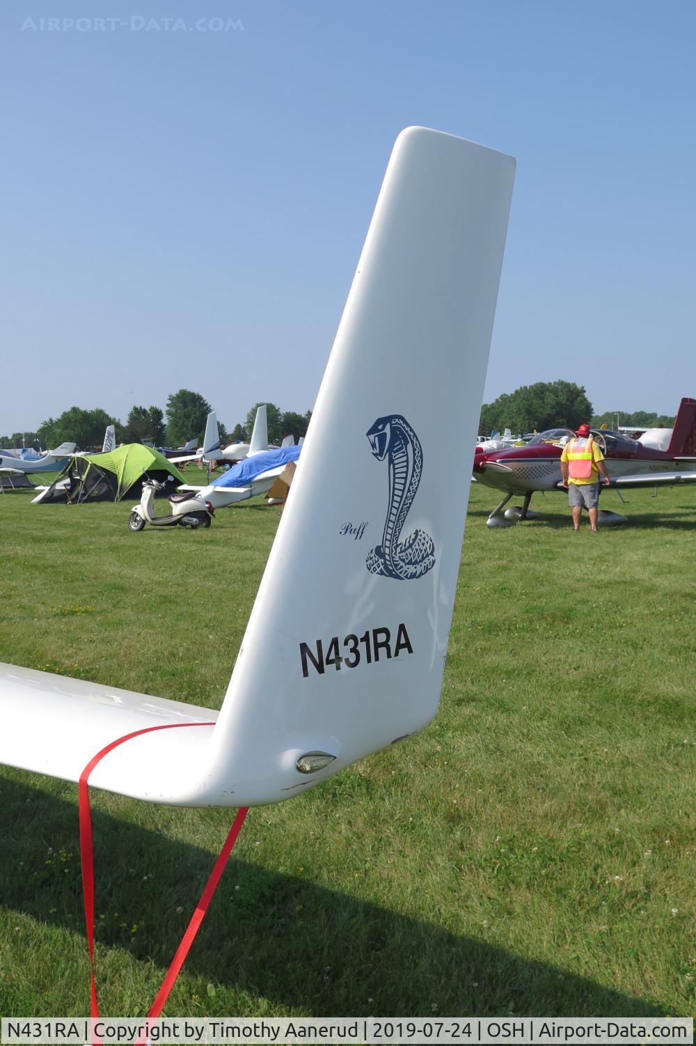 N431RA, 1990 Rutan Defiant C/N 31, 1990 Rutan Defiant, c/n: 31