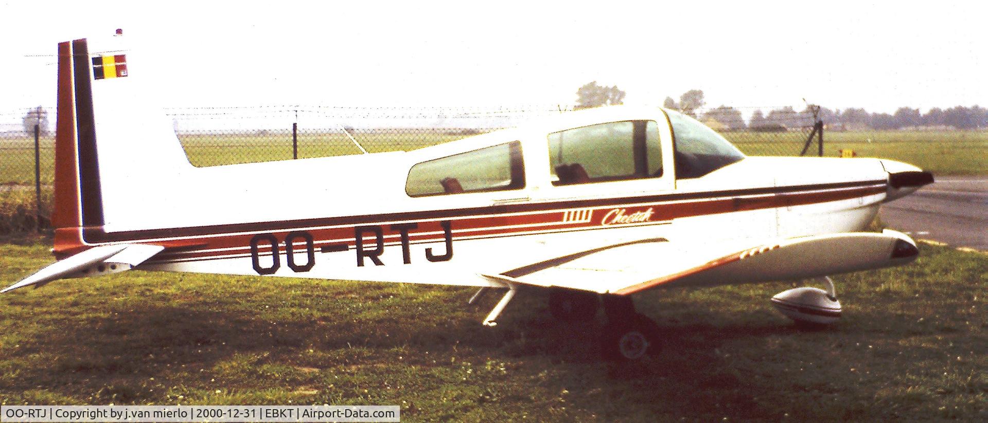 OO-RTJ, 1979 Gulfstream American AA-5A Cheetah C/N AA5A-0741, RTC WEVELGEM