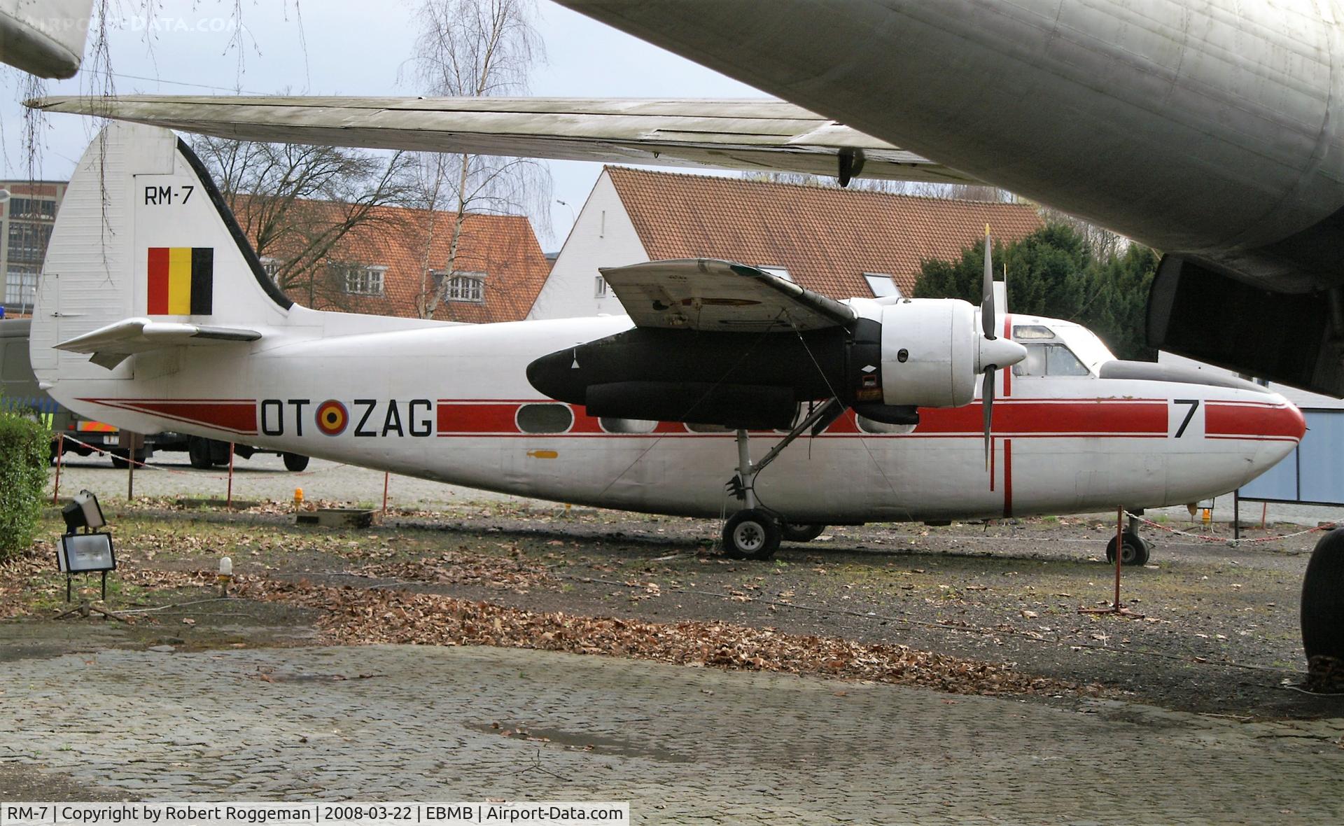 RM-7, 1954 Hunting Percival P-66 Pembroke C51 C/N P66-0027, Preserved.OT ZAG. DAKOTA HISTORICAL CENTER 15 WING.