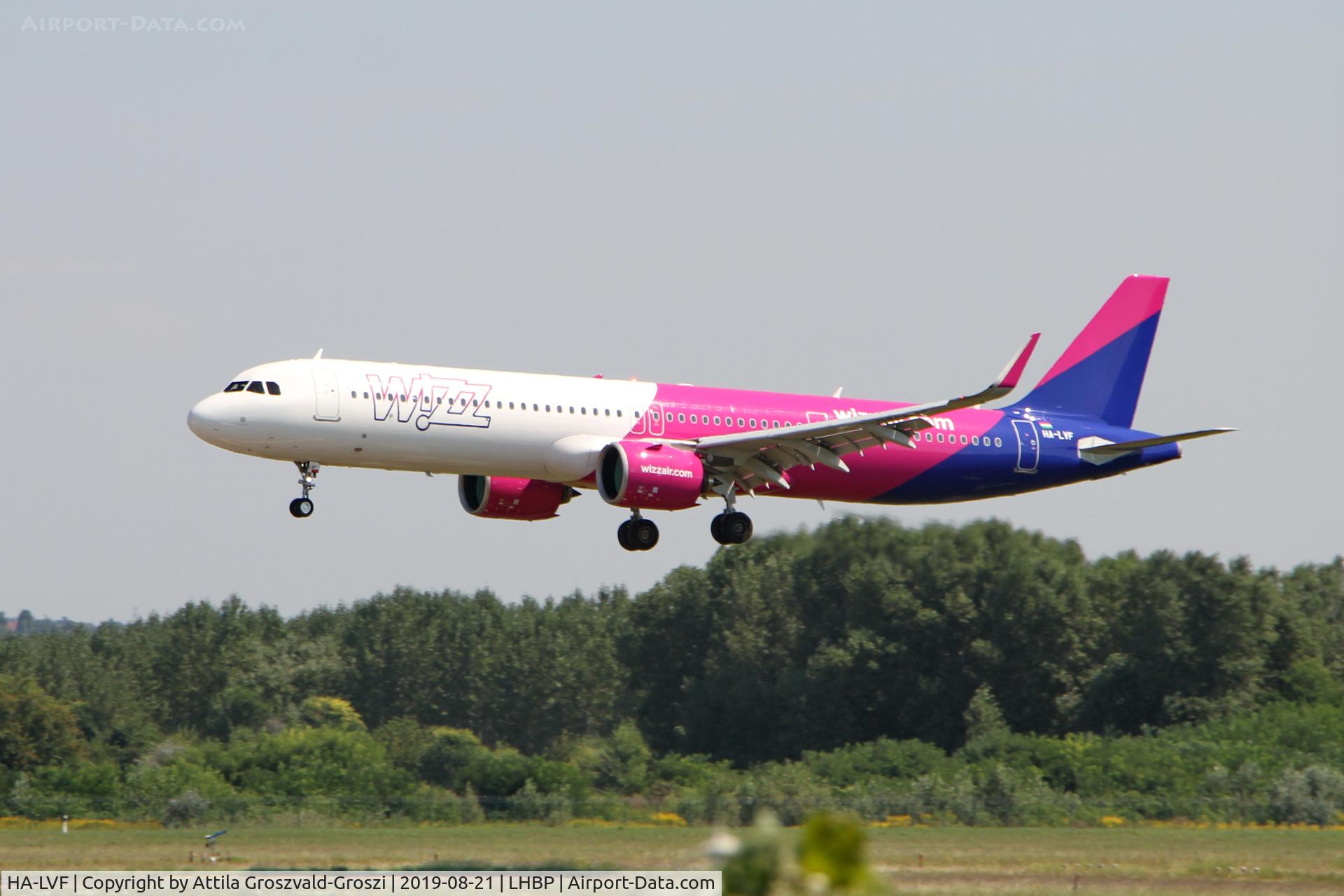 HA-LVF, 2019 Airbus A321-271NX C/N 8966, LHBP/BUD - Budapest Ferihegy, Liszt Ferenc International Airport, Hungary