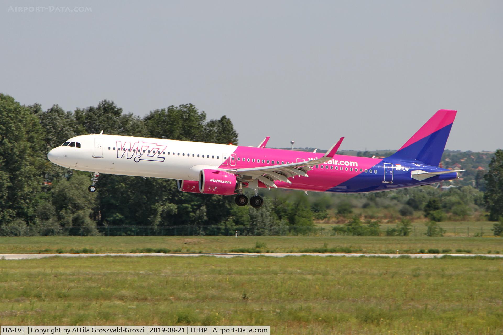 HA-LVF, 2019 Airbus A321-271NX C/N 8966, LHBP/BUD - Budapest Ferihegy, Liszt Ferenc International Airport, Hungary