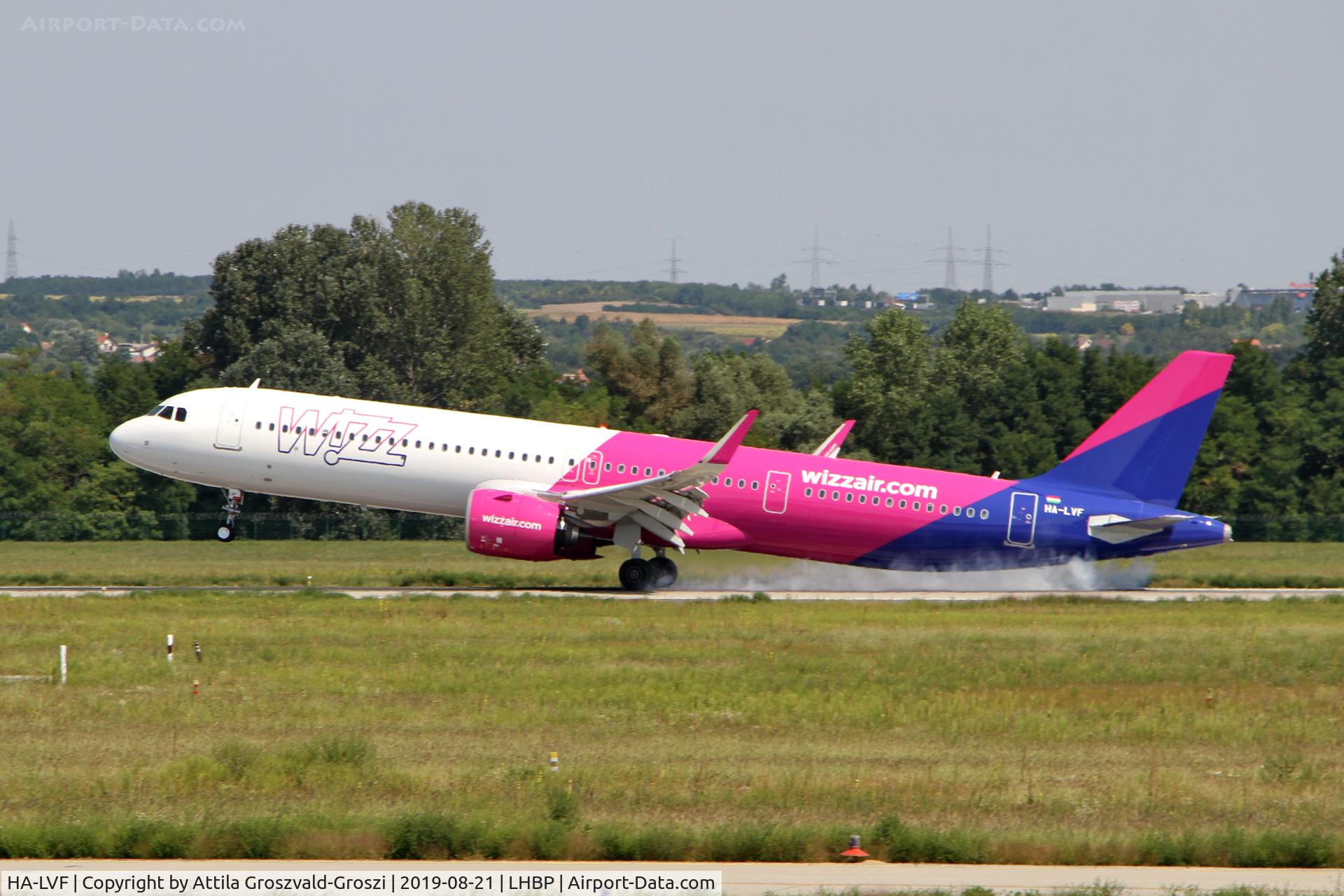 HA-LVF, 2019 Airbus A321-271NX C/N 8966, LHBP/BUD - Budapest Ferihegy, Liszt Ferenc International Airport, Hungary