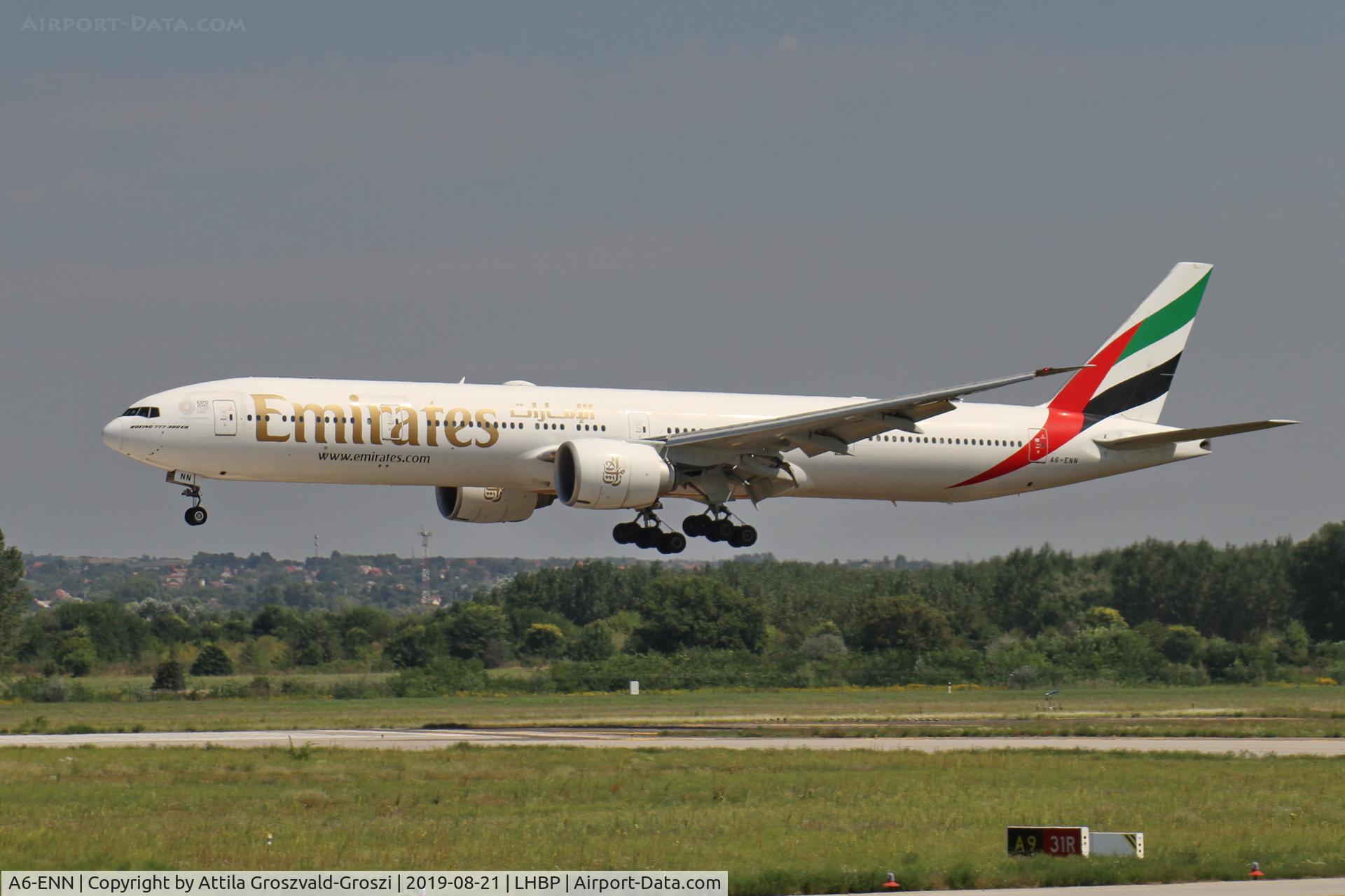 A6-ENN, 2014 Boeing 777-31H/ER C/N 41360, LHBP/BUD - Budapest Ferihegy, Liszt Ferenc International Airport, Hungary