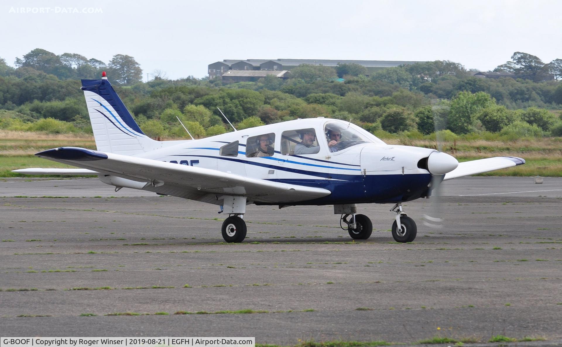 G-BOOF, 1978 Piper PA-28-181 Cherokee Archer II C/N 28-7890084, Visiting Archer II.