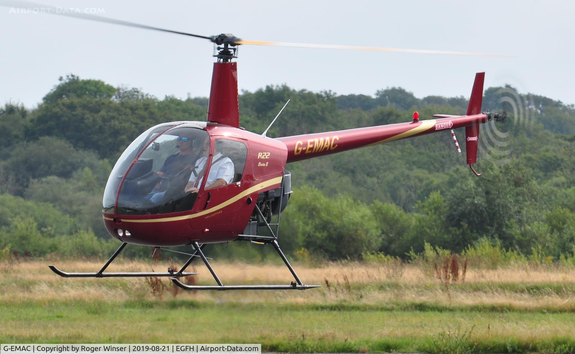 G-EMAC, 2001 Robinson R22 Beta II C/N 3234, Resident R.22