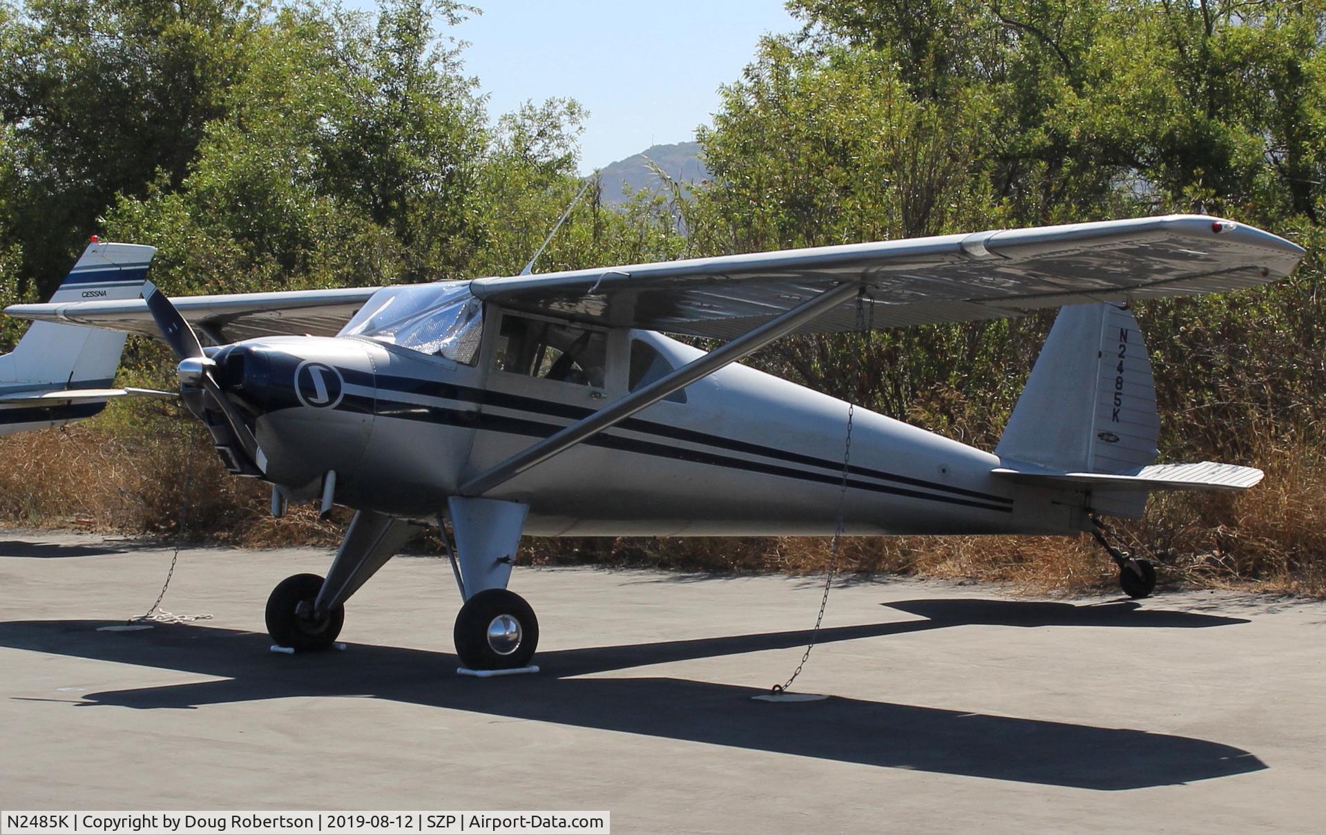 N2485K, 1947 Luscombe 8E Silvaire C/N 5212, 1947 Luscombe 8E SILVAIRE, Continental C85 85 Hp