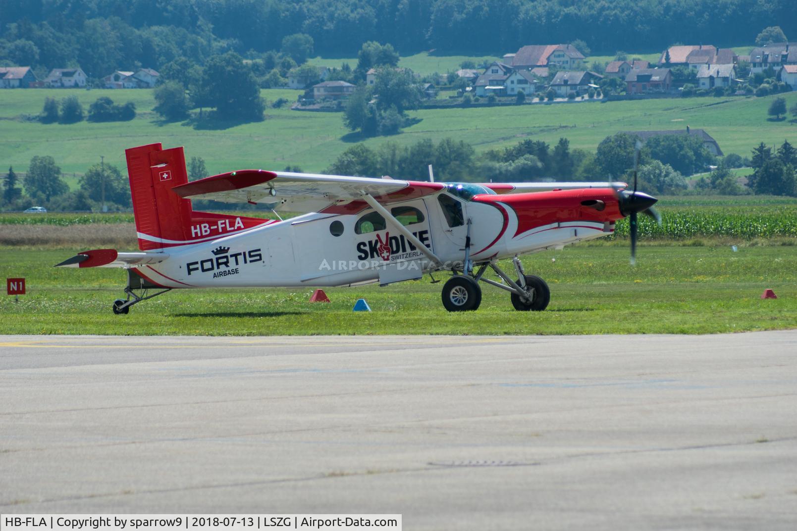 HB-FLA, 1994 Pilatus PC-6/B2-H4 Turbo Porter C/N 905, At Grenchen