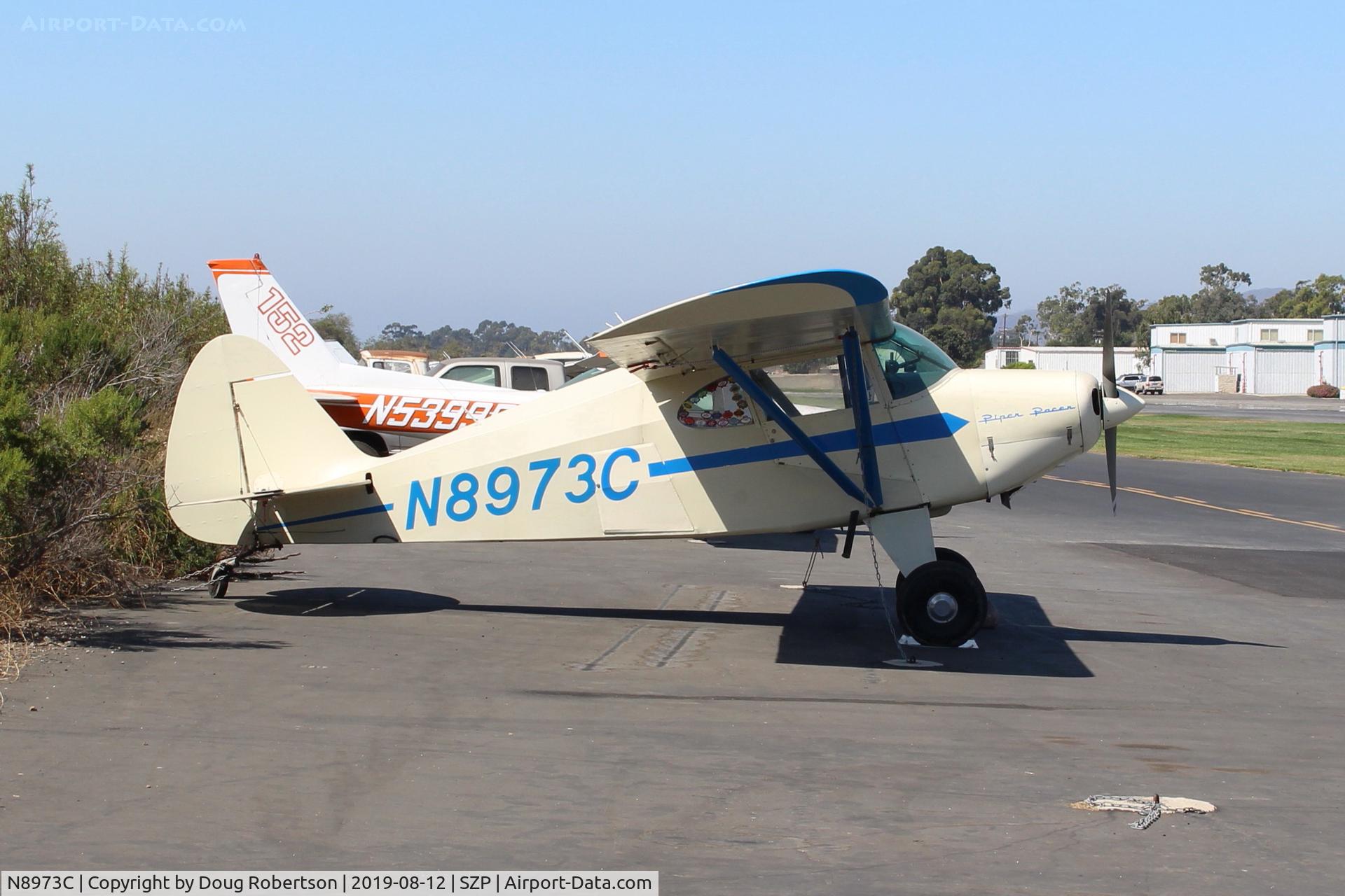N8973C, 1953 Piper PA-22-135 Tri-Pacer C/N 22-1557, 1953 PIPER PA-22-135 TRI-PACER, Lycoming O-290 135 Hp