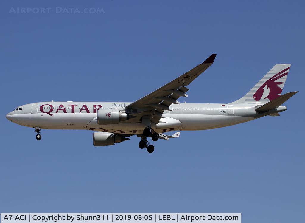 A7-ACI, 2006 Airbus A330-202 C/N 746, Landing rwy 25R... flight from Air Canada Rouge