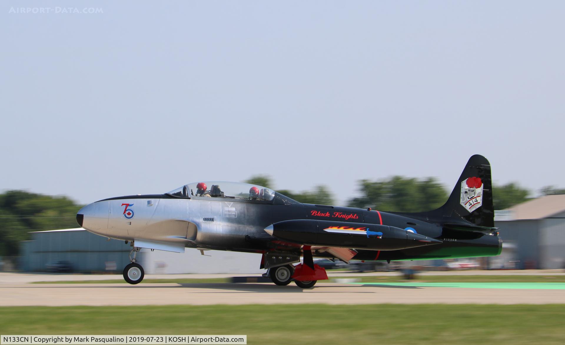 N133CN, Canadair CT-133 Silver Star C/N T33-052, Canadair CT-133