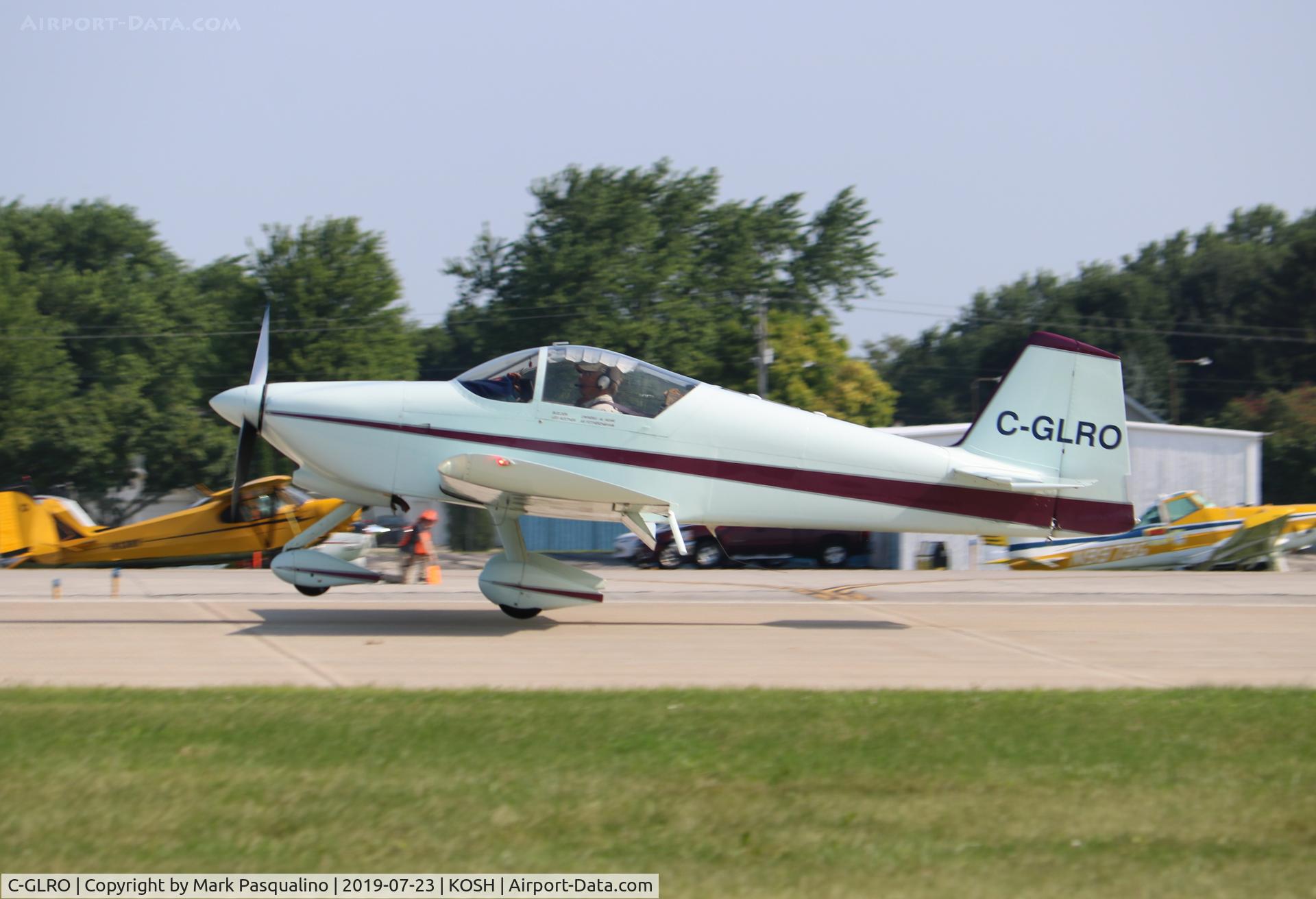 C-GLRO, 1993 Vans RV-6A C/N R-4, Vans RV-6A