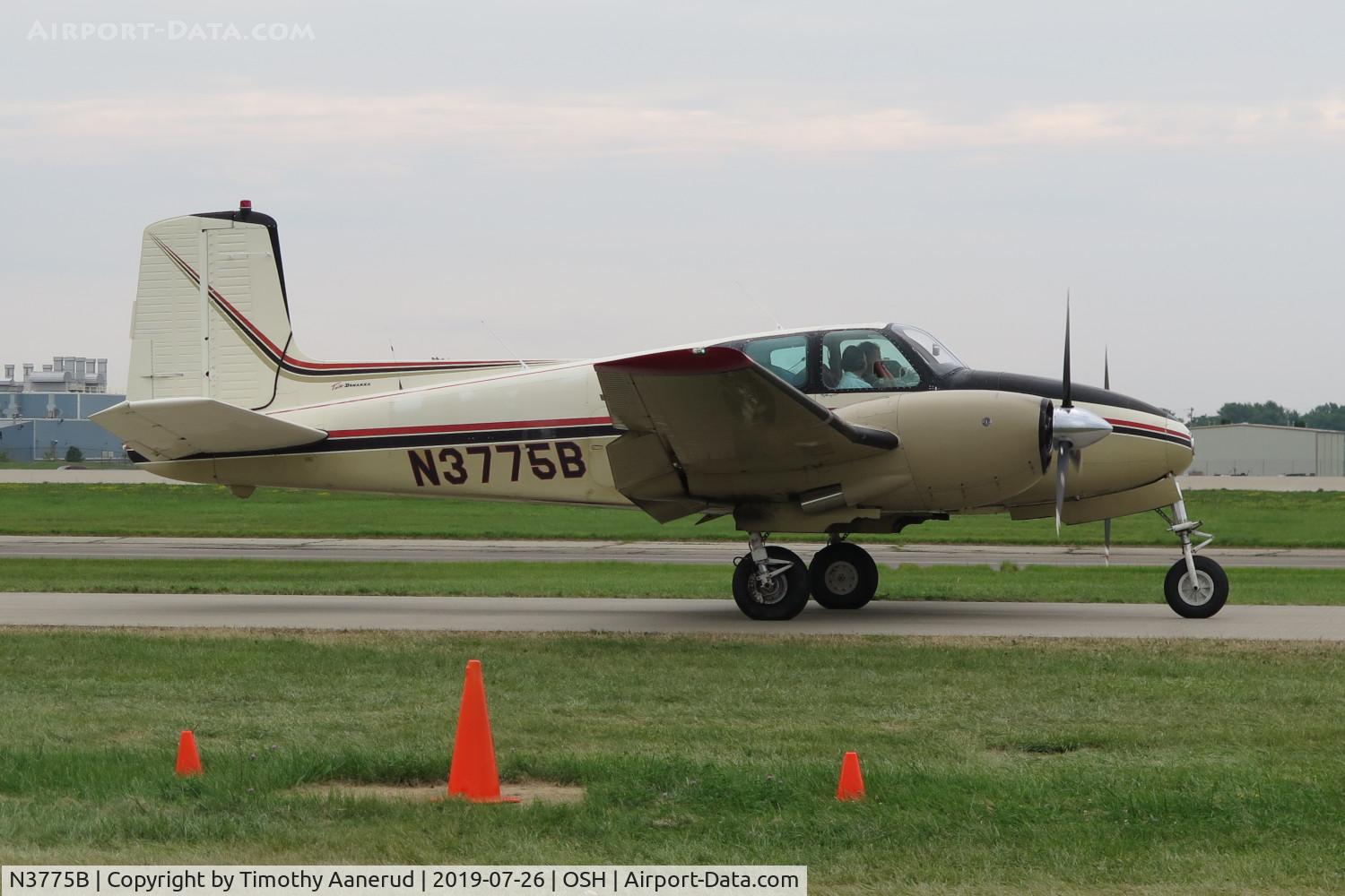 N3775B, 1955 Beech C-50 Twin Bonanza C/N CH-187, 1955 Beech C-50, c/n: CH-187