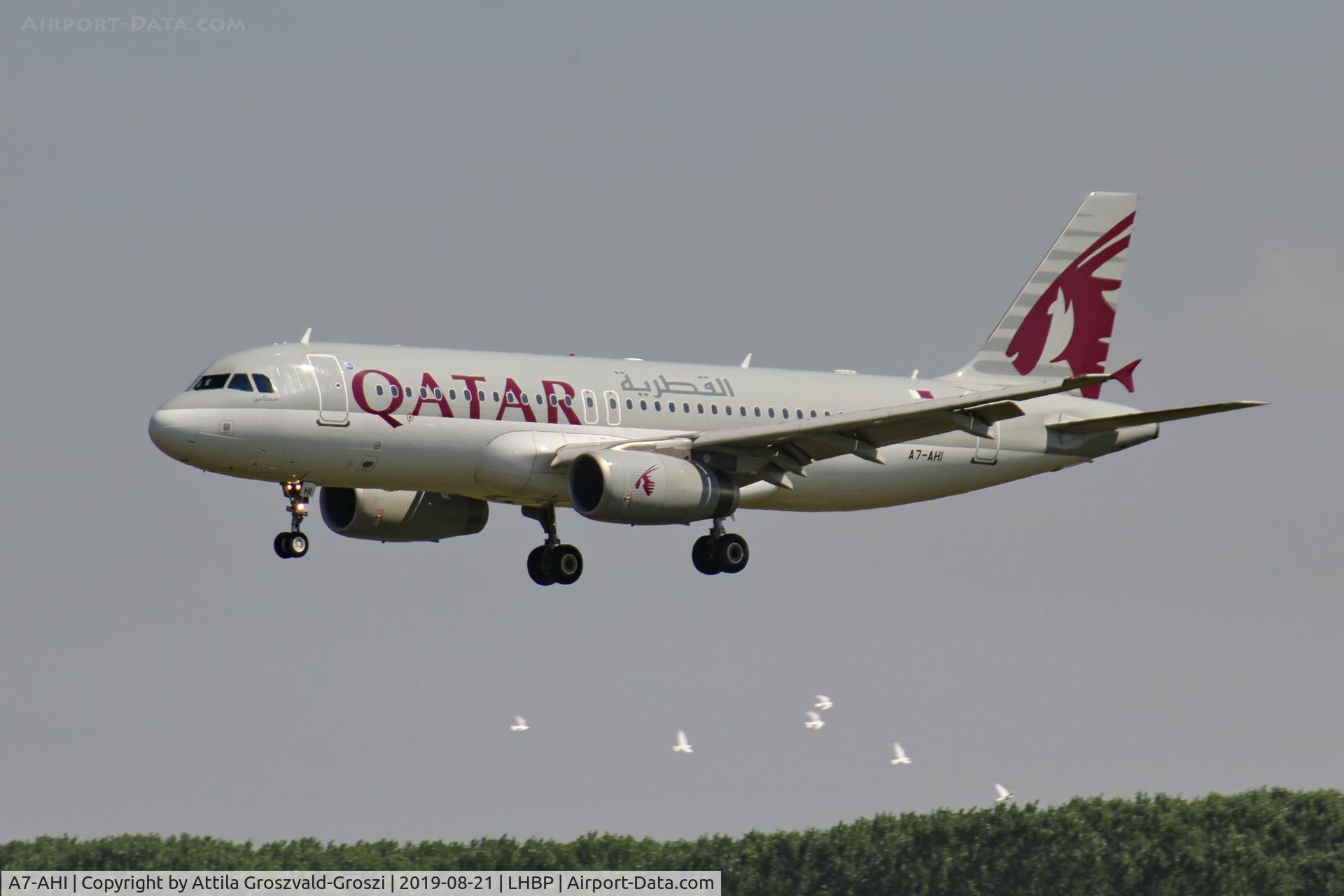A7-AHI, 2011 Airbus A320-232 C/N 4754, LHBP/BUD - Budapest Ferihegy, Liszt Ferenc International Airport, Hungary