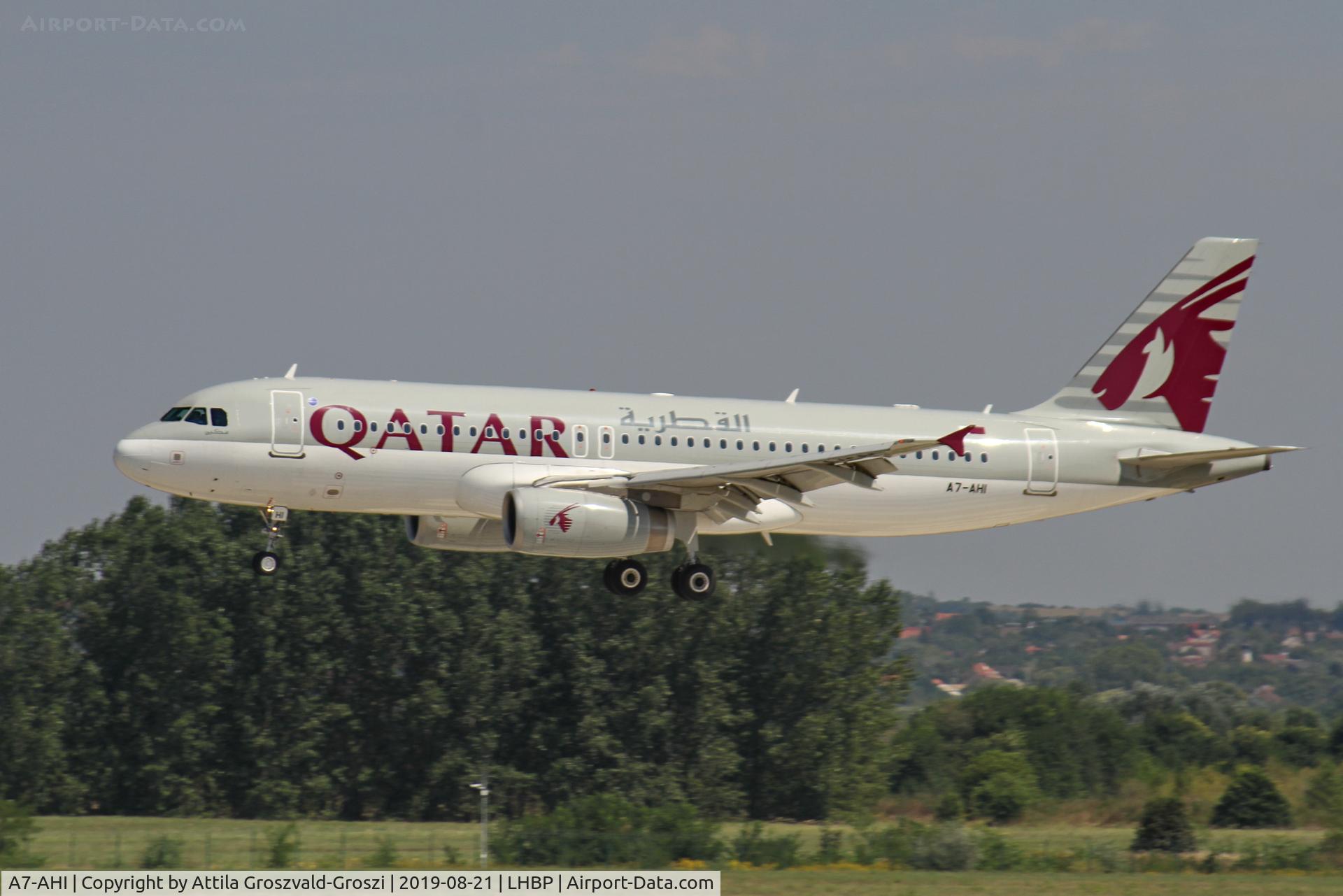 A7-AHI, 2011 Airbus A320-232 C/N 4754, LHBP/BUD - Budapest Ferihegy, Liszt Ferenc International Airport, Hungary