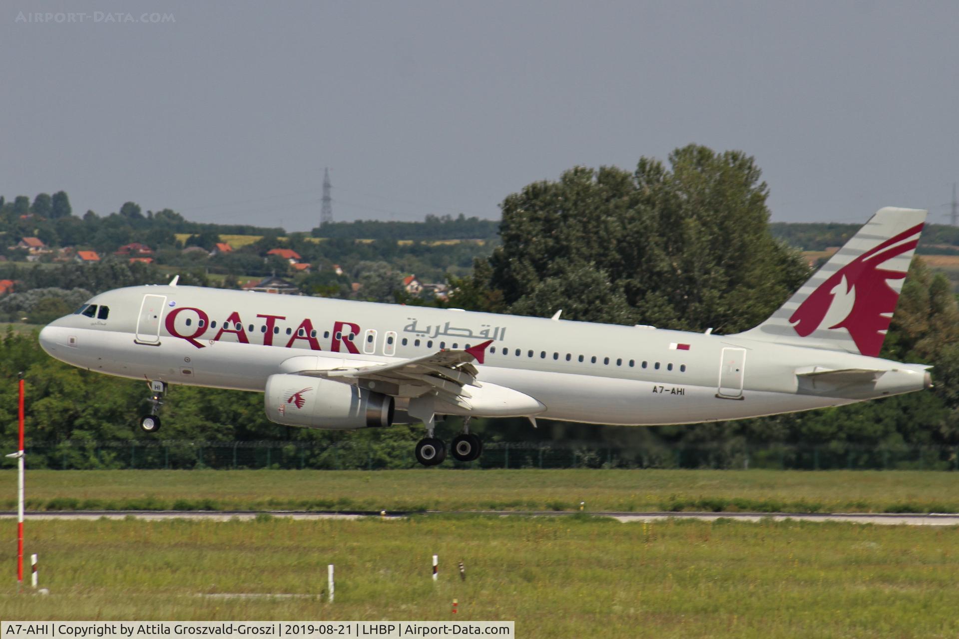 A7-AHI, 2011 Airbus A320-232 C/N 4754, LHBP/BUD - Budapest Ferihegy, Liszt Ferenc International Airport, Hungary