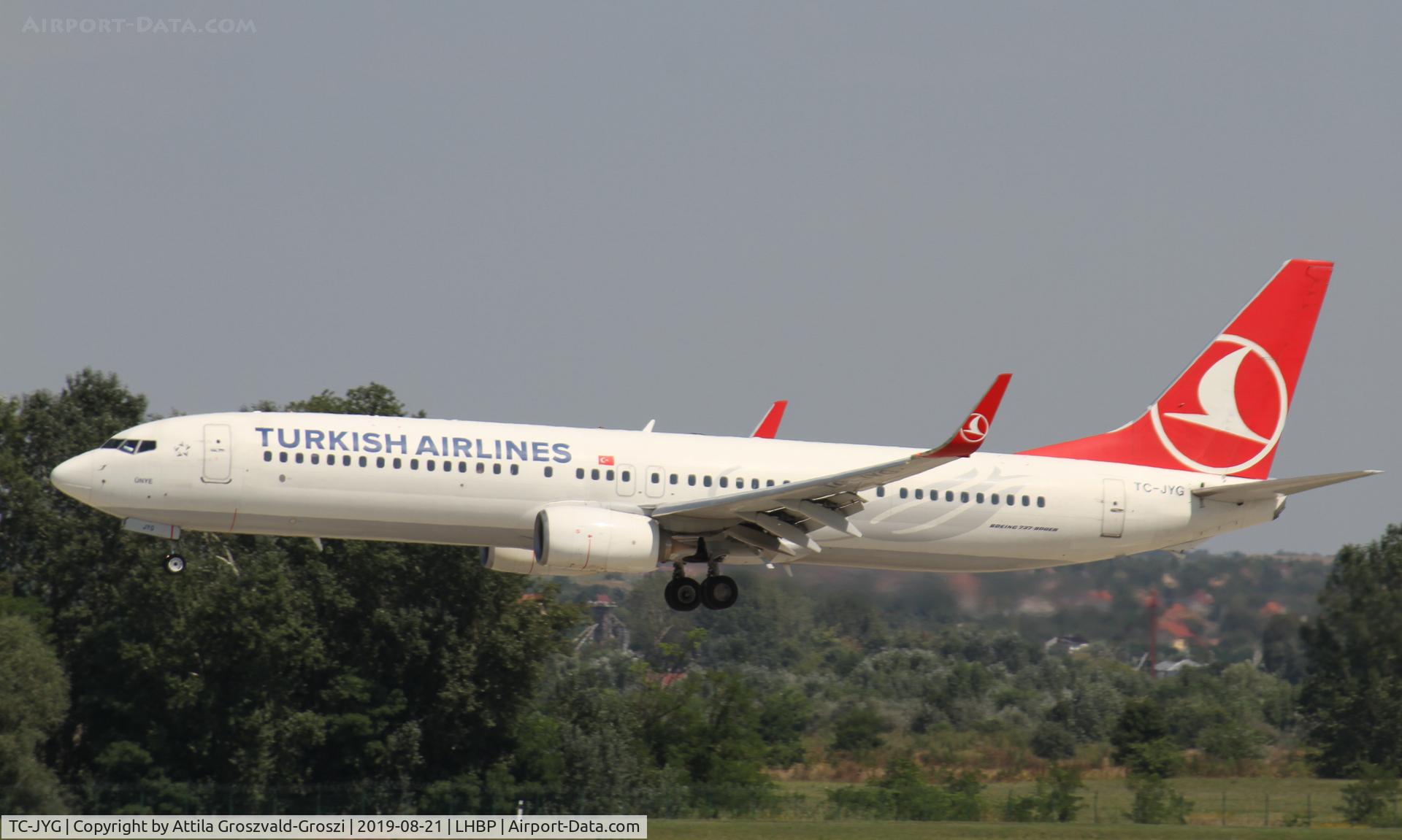 TC-JYG, 2012 Boeing 737-9F2/ER C/N 40983, LHBP/BUD - Budapest Ferihegy, Liszt Ferenc International Airport, Hungary