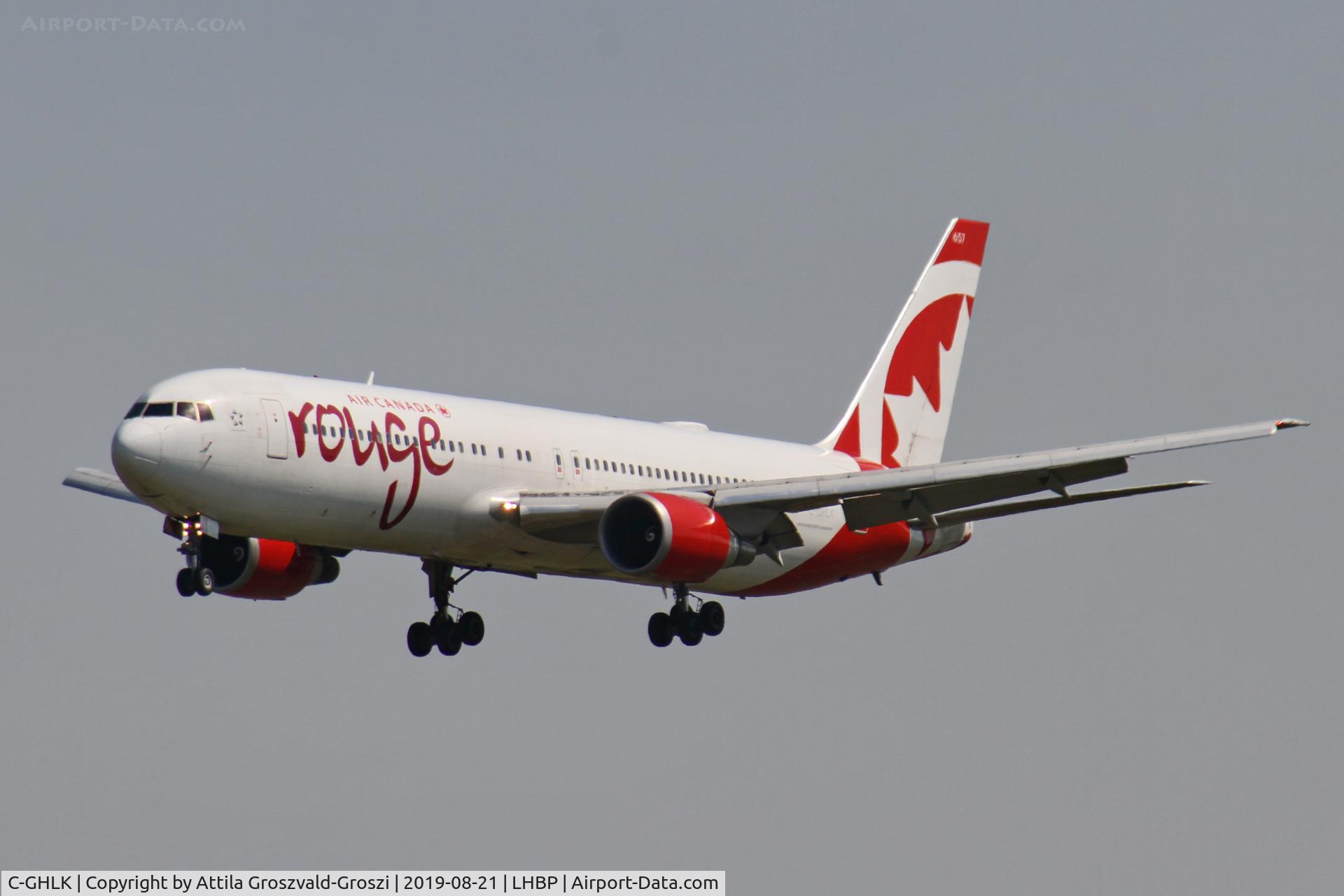 C-GHLK, 1992 Boeing 767-35H C/N 26388, LHBP/BUD - Budapest Ferihegy, Liszt Ferenc International Airport, Hungary