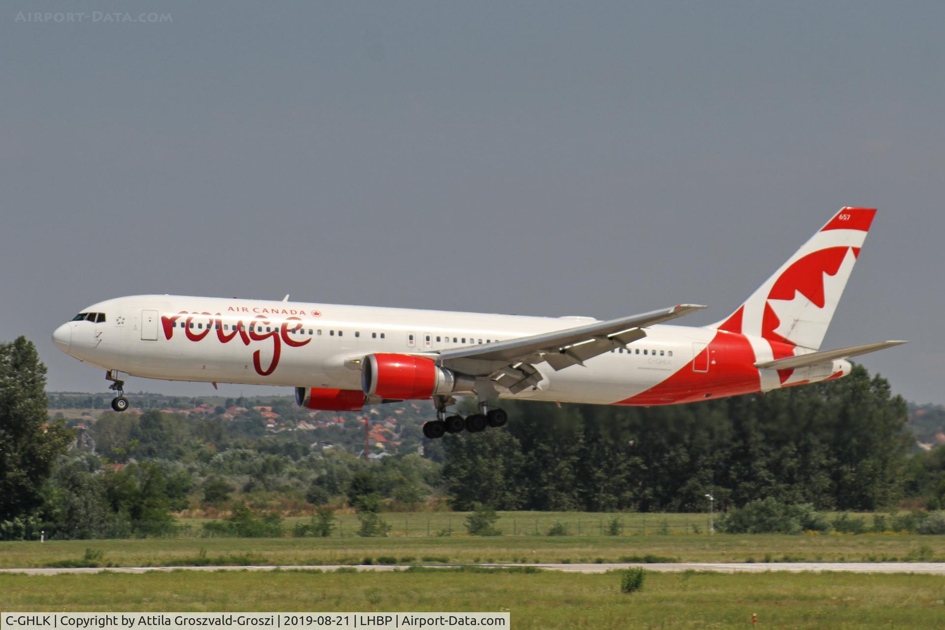 C-GHLK, 1992 Boeing 767-35H C/N 26388, LHBP/BUD - Budapest Ferihegy, Liszt Ferenc International Airport, Hungary