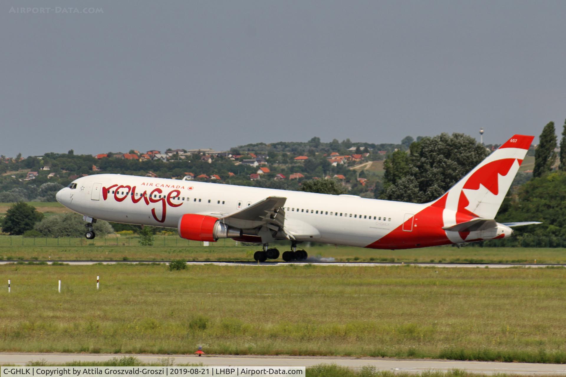 C-GHLK, 1992 Boeing 767-35H C/N 26388, LHBP/BUD - Budapest Ferihegy, Liszt Ferenc International Airport, Hungary
